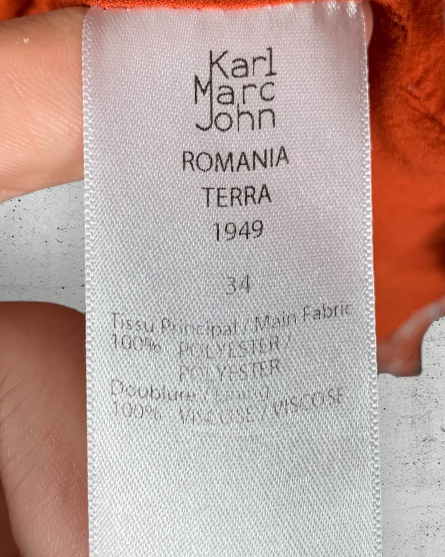 Robe Karl Marc John ( XS / 34 / 6 )