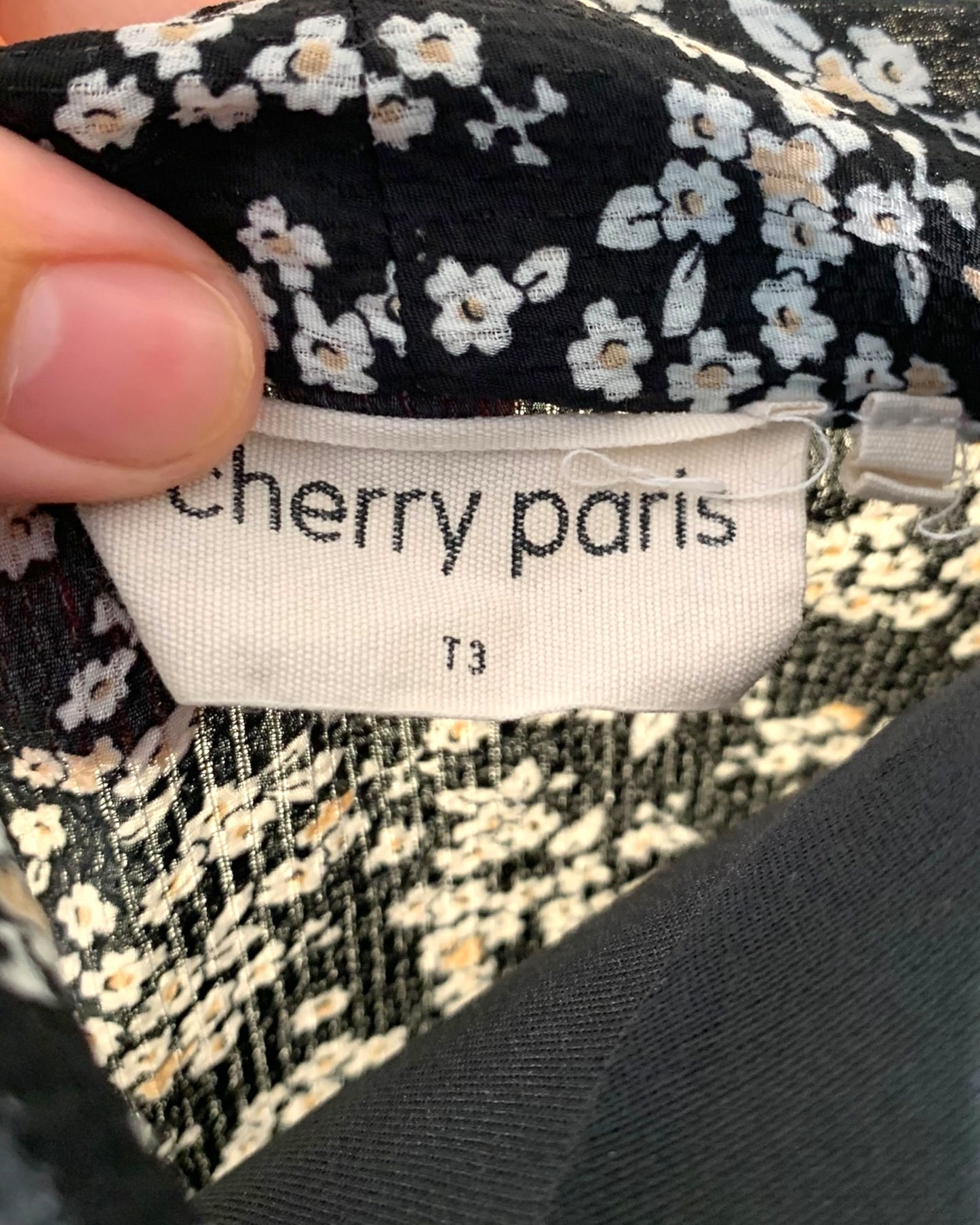 Chemisier Cherry ( L / 40 / 12 )