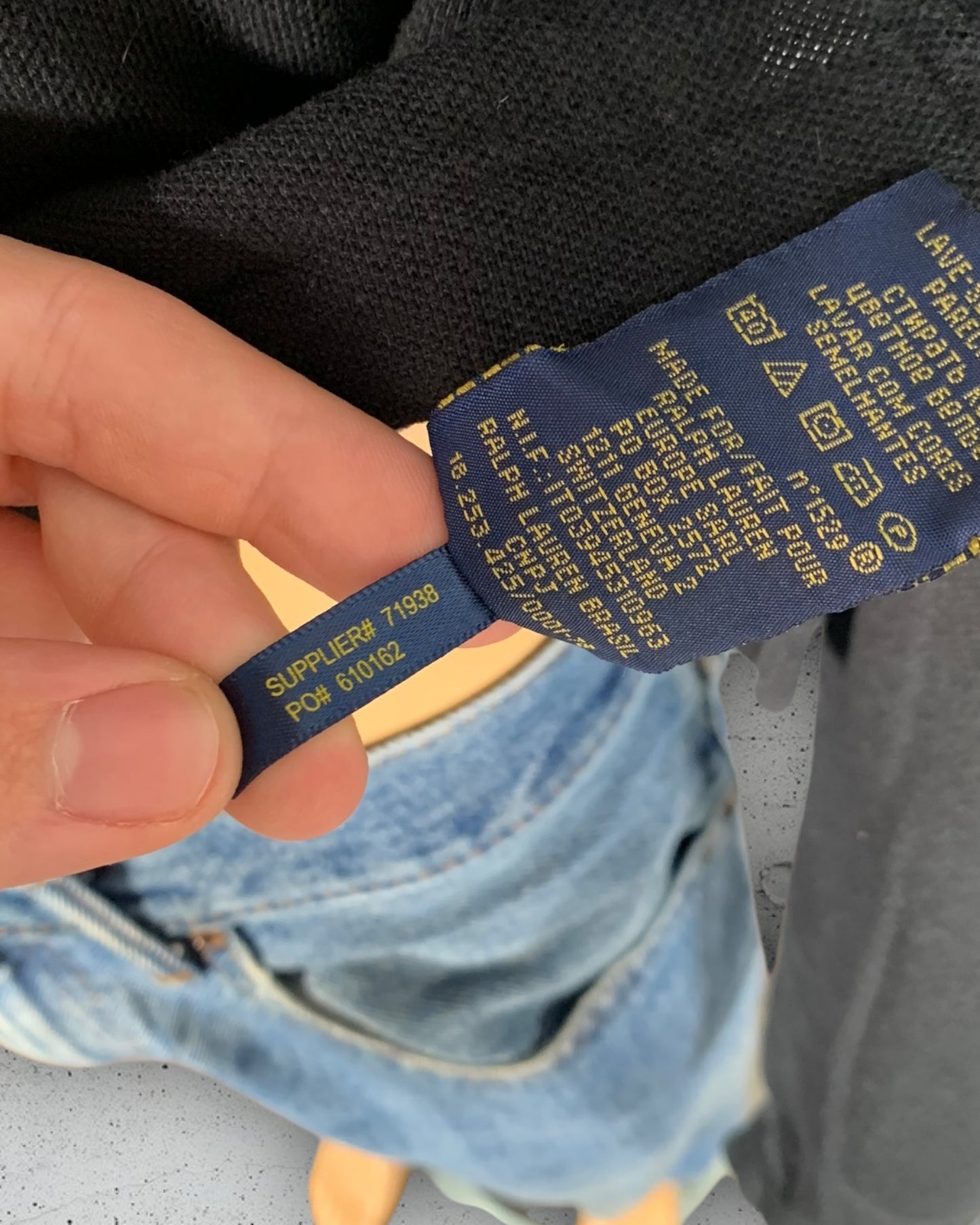 Polo Manches Longues Ralph Lauren ( S / 36 / 8 )