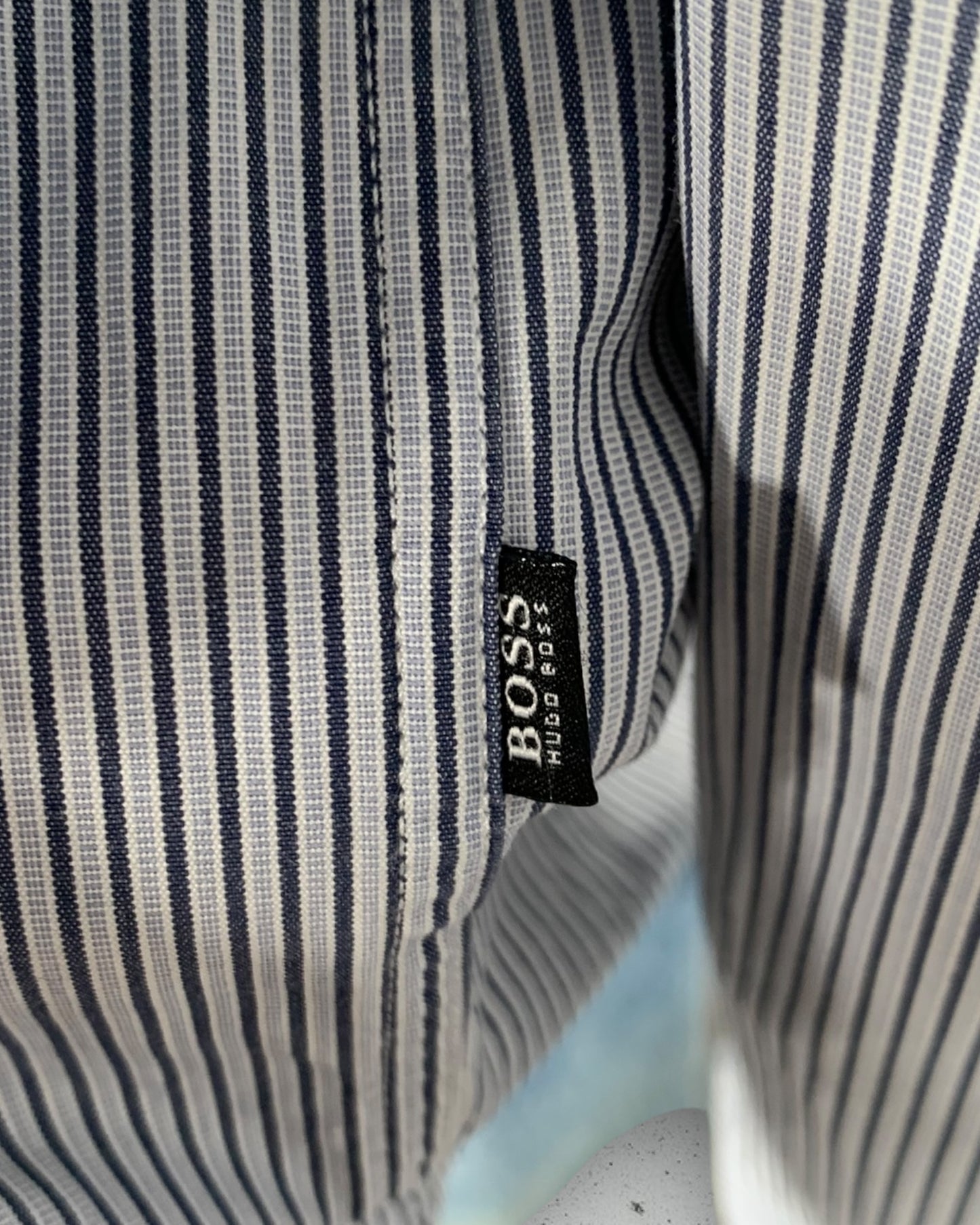 Chemiser Hugo Boss "FITTED" ( XL / 42 / 14 )