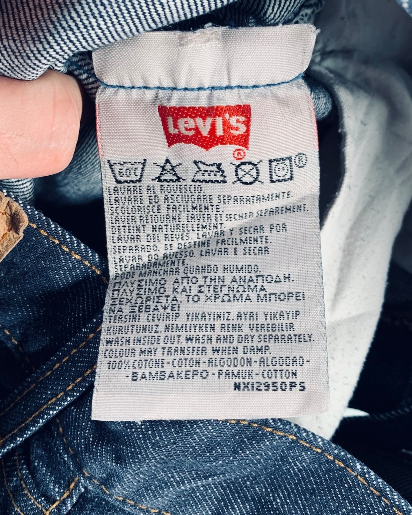 Jean Levi's 501 W29 L32 ( S / US 29 / FR 36-38 )