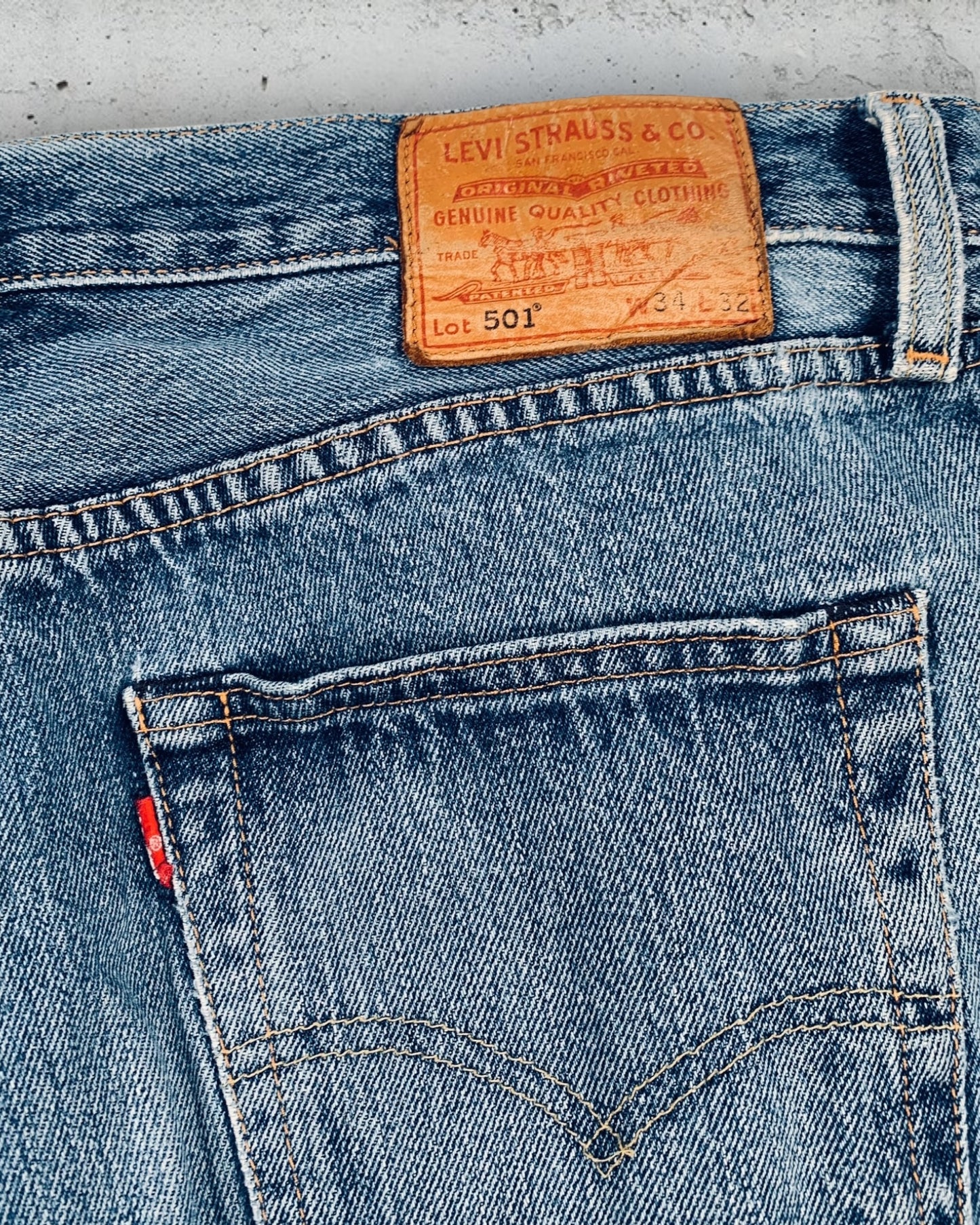 Jean Levi's 501 W34 L32 ( L / US 34 / FR 42-44 )