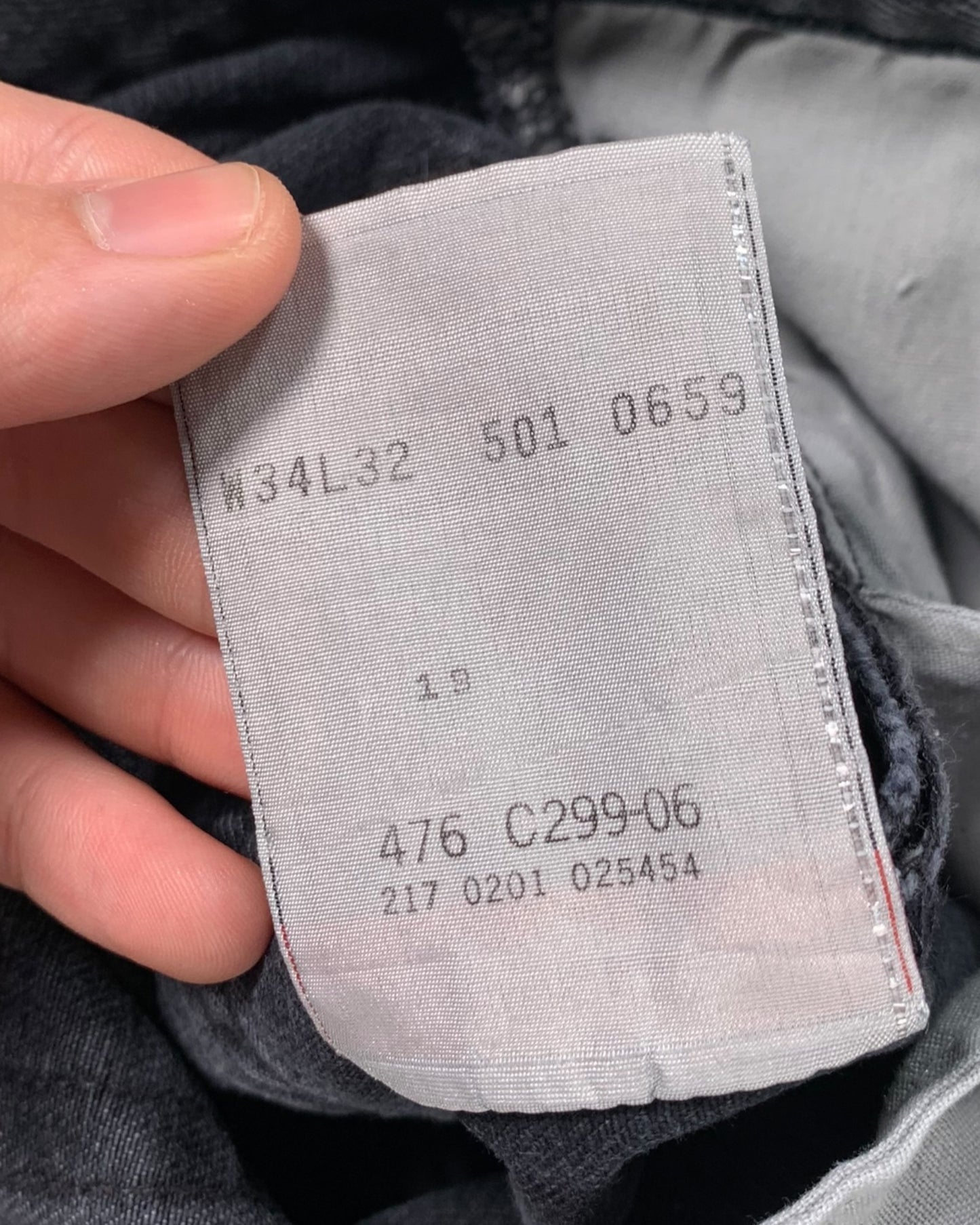 Jean Levi's 501 W34 L32 ( L / US 34 / FR 42-44 )