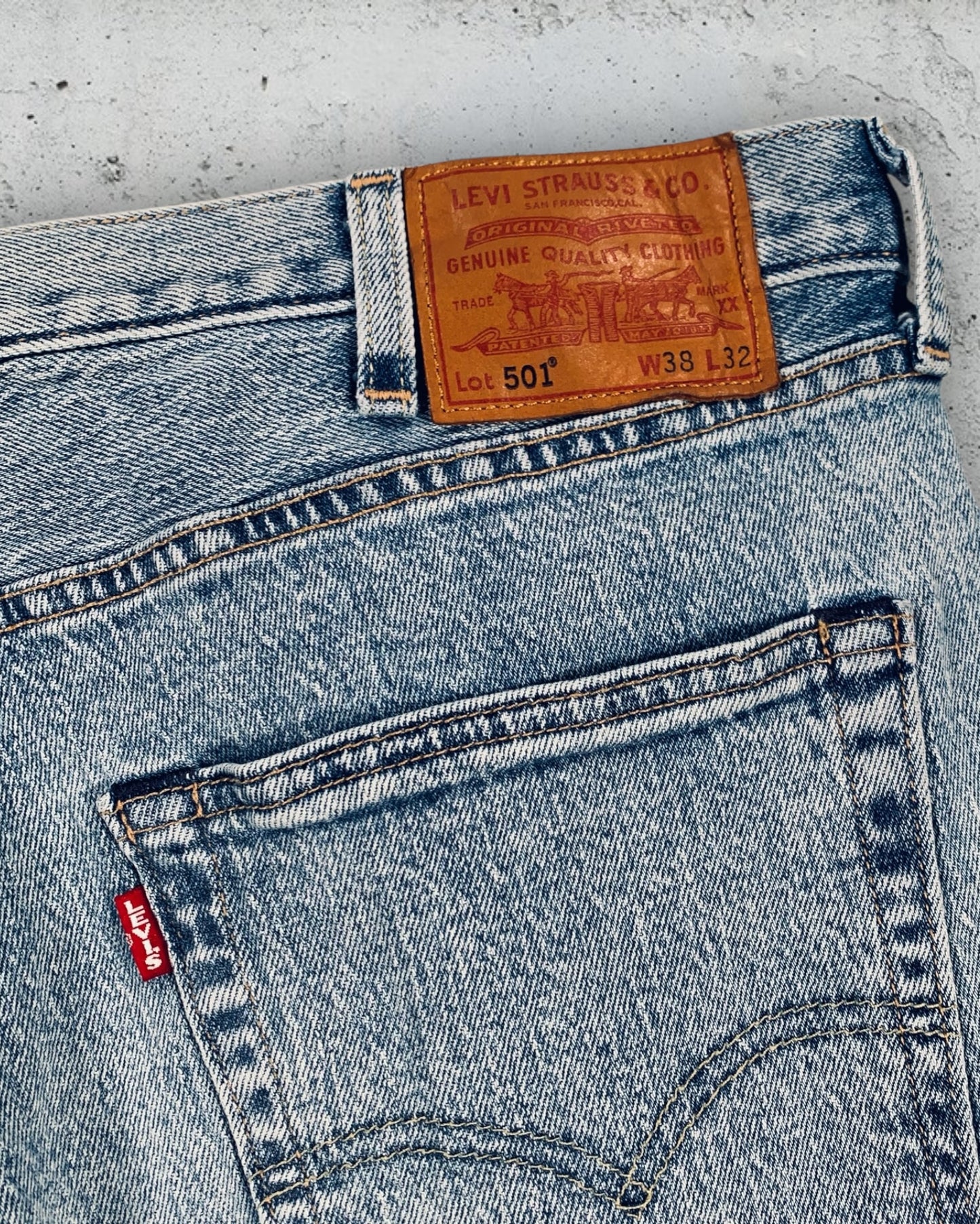 Jean Levi's 501 W38 L32 ( XL / US 38 / FR 48 )