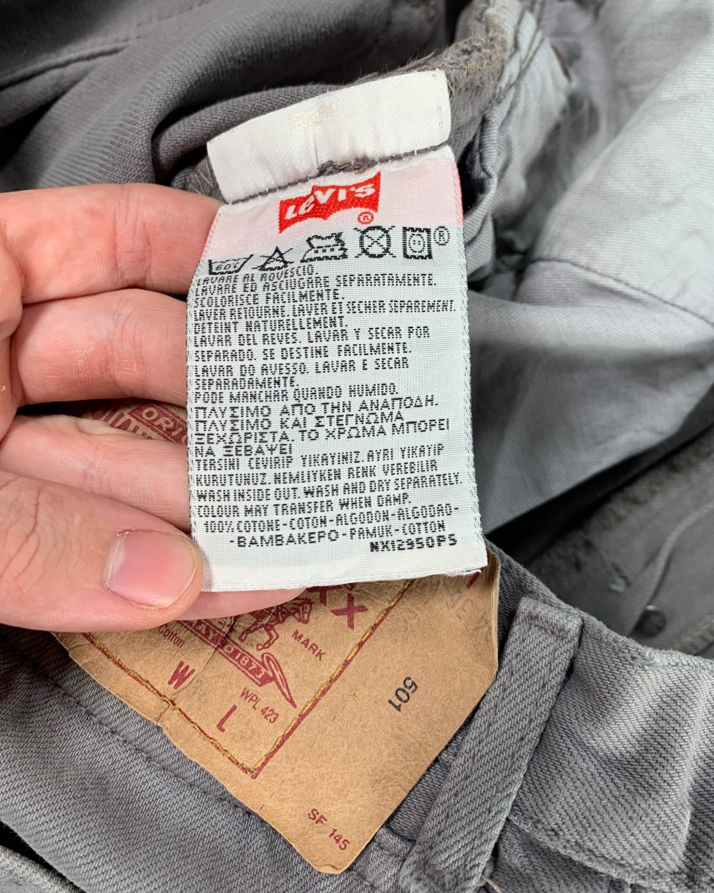 Jean Levi's 501 W34 L36 ( L / US 34 / FR 42-44 )