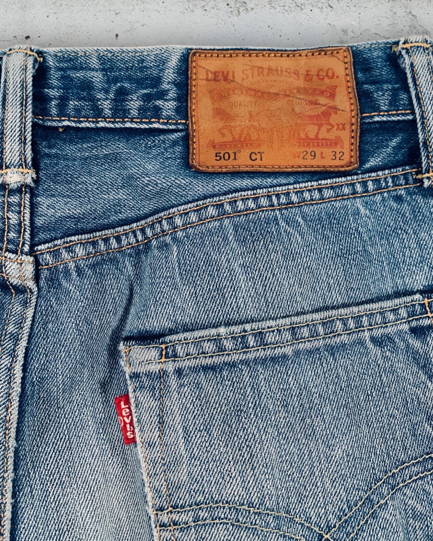Jean Levi's 501 CT W29 L32 ( S / US 29 / FR 36-38 )