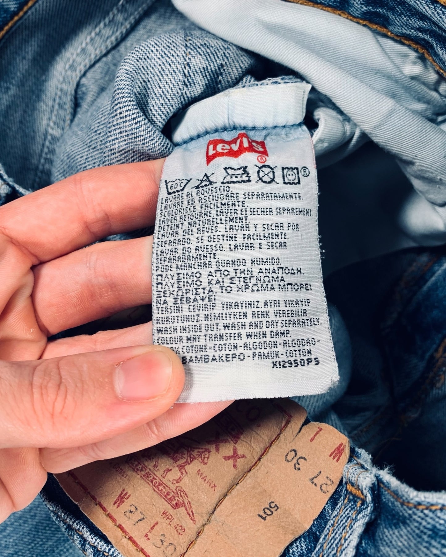 Jean Levi's 501 W27 L30 ( S / US 27 / FR 36 )