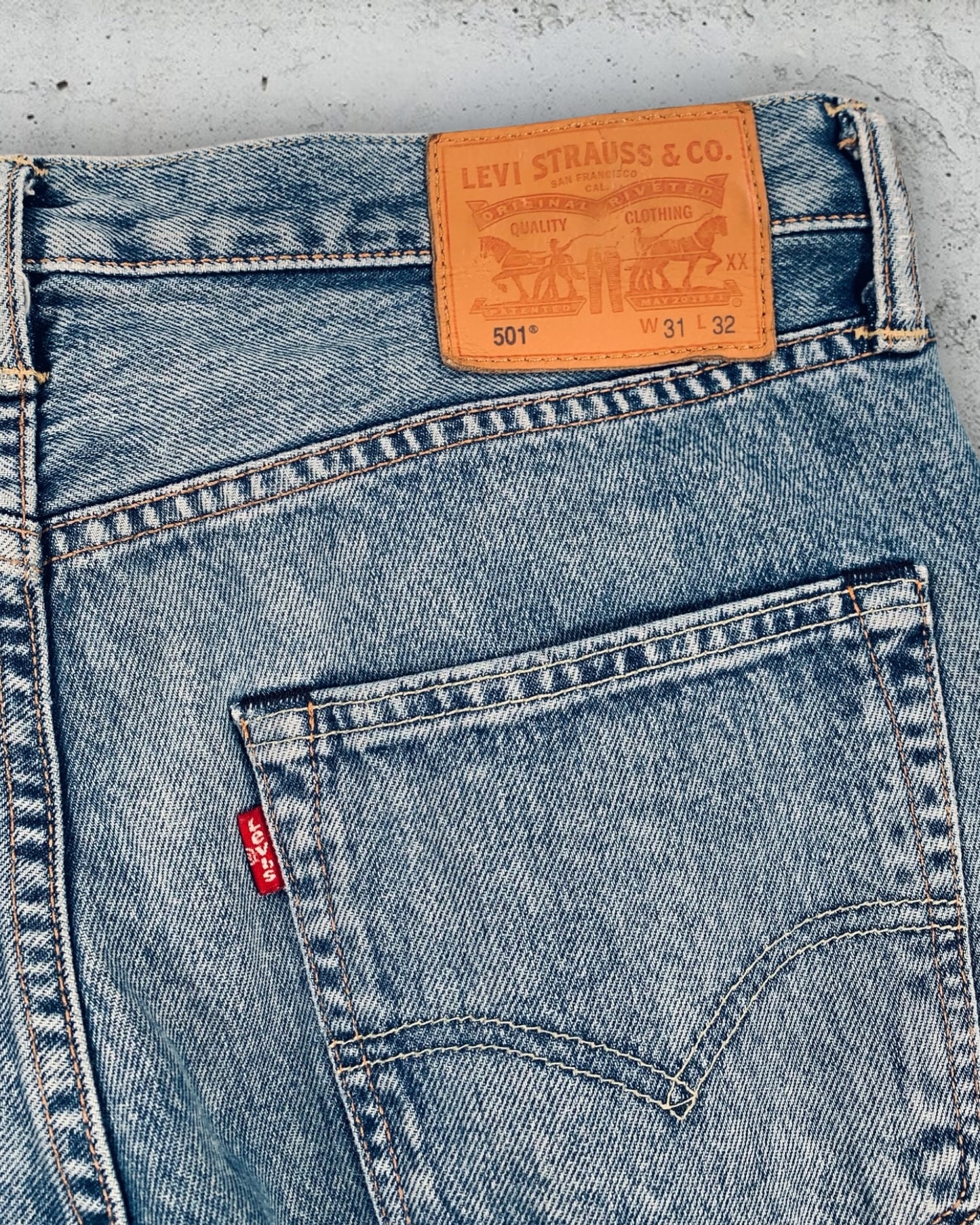 Jean Levi's 501 W31 L32 ( S / US 31 / FR 38-40 )