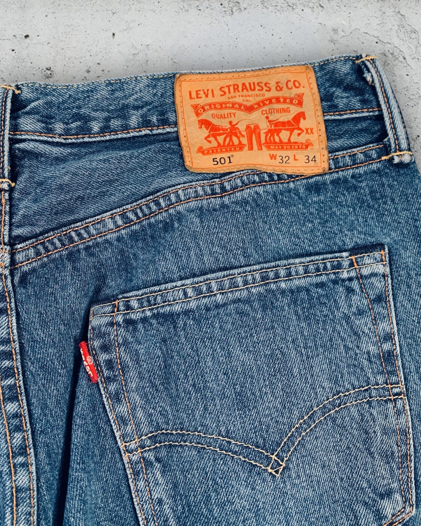 Jean Levi's 501 W32 L34 ( M / US 32 / FR 40 )
