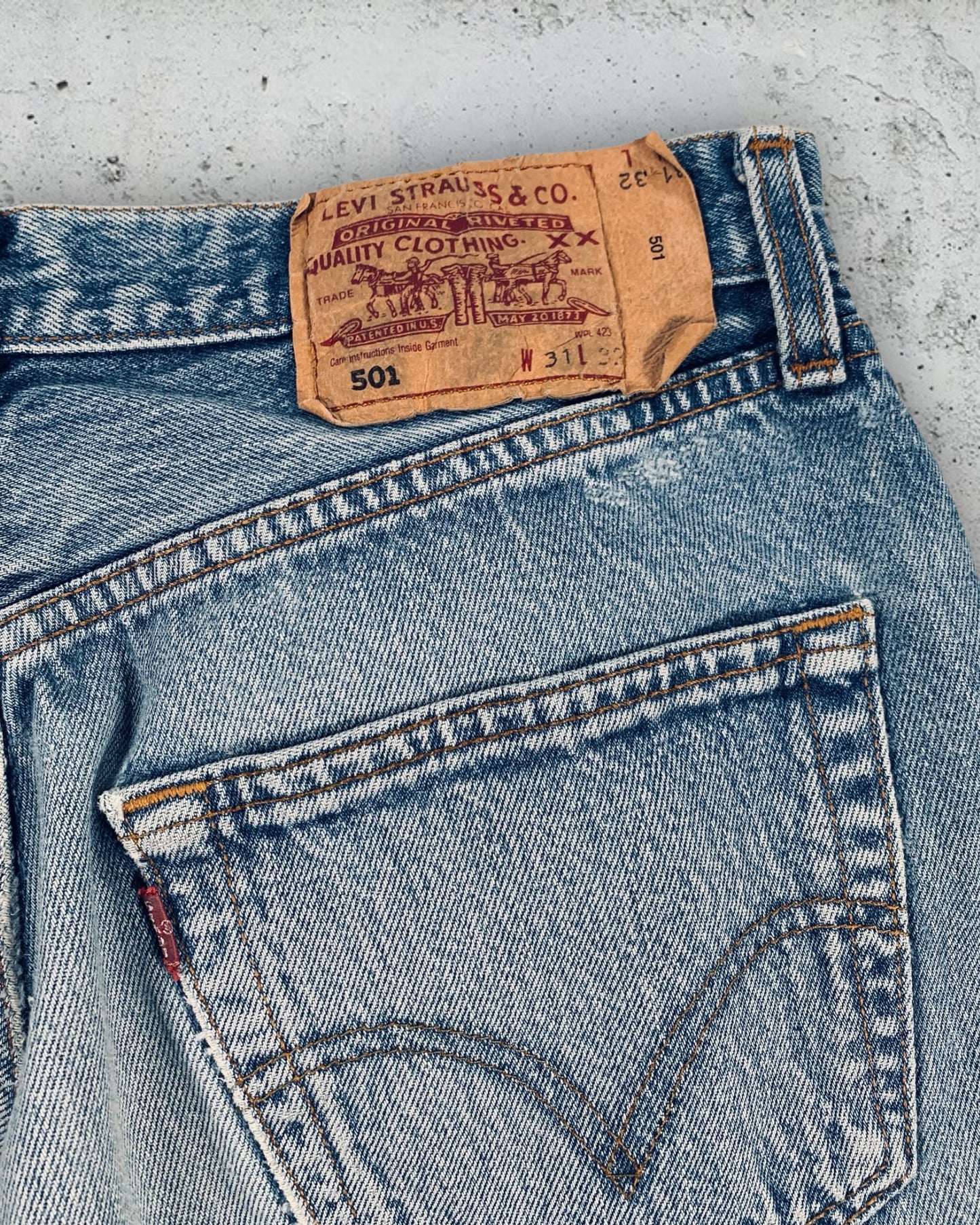 Jean Levi's 501 W31 L32 ( S / US 31 / FR 38-40 )