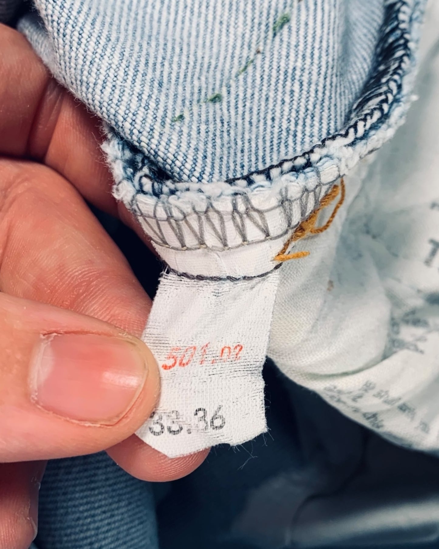 Jean Levi's 501 W33 L36 ( M / US 33 / FR 42 )