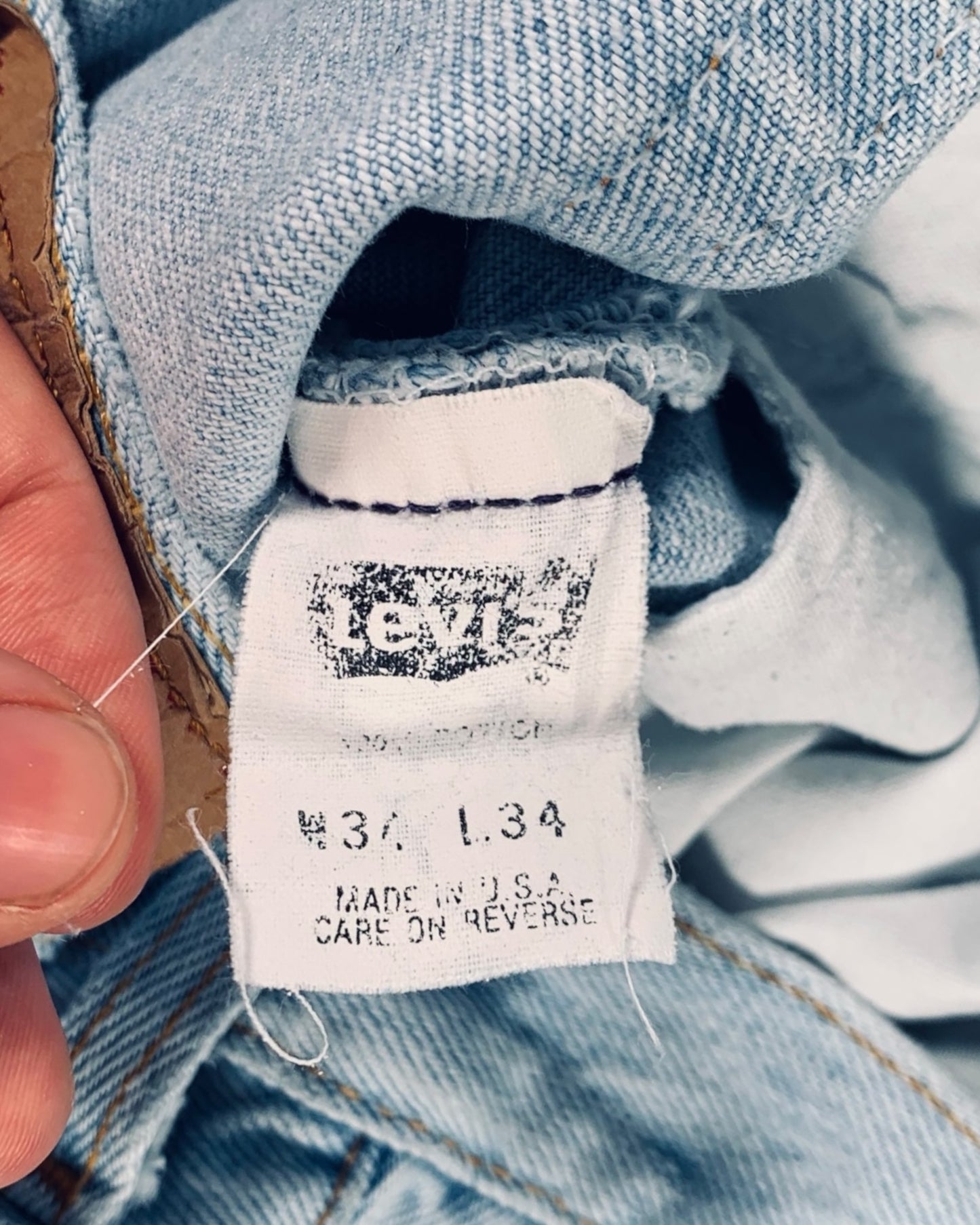 Jean Levi's 501 W34 L34 ( L / US 34 / FR 42-44 )