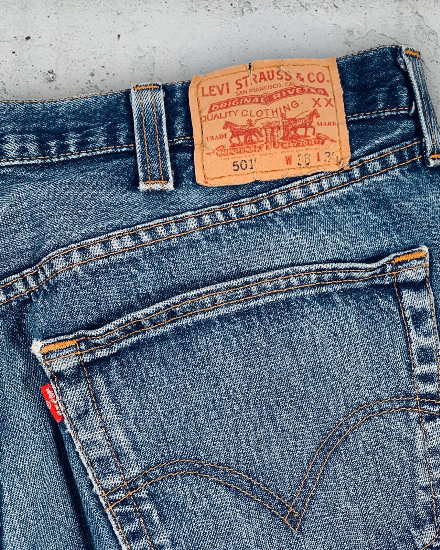 Jean Levi's 501 W38 L36 ( XL / US 38 / FR 48 )
