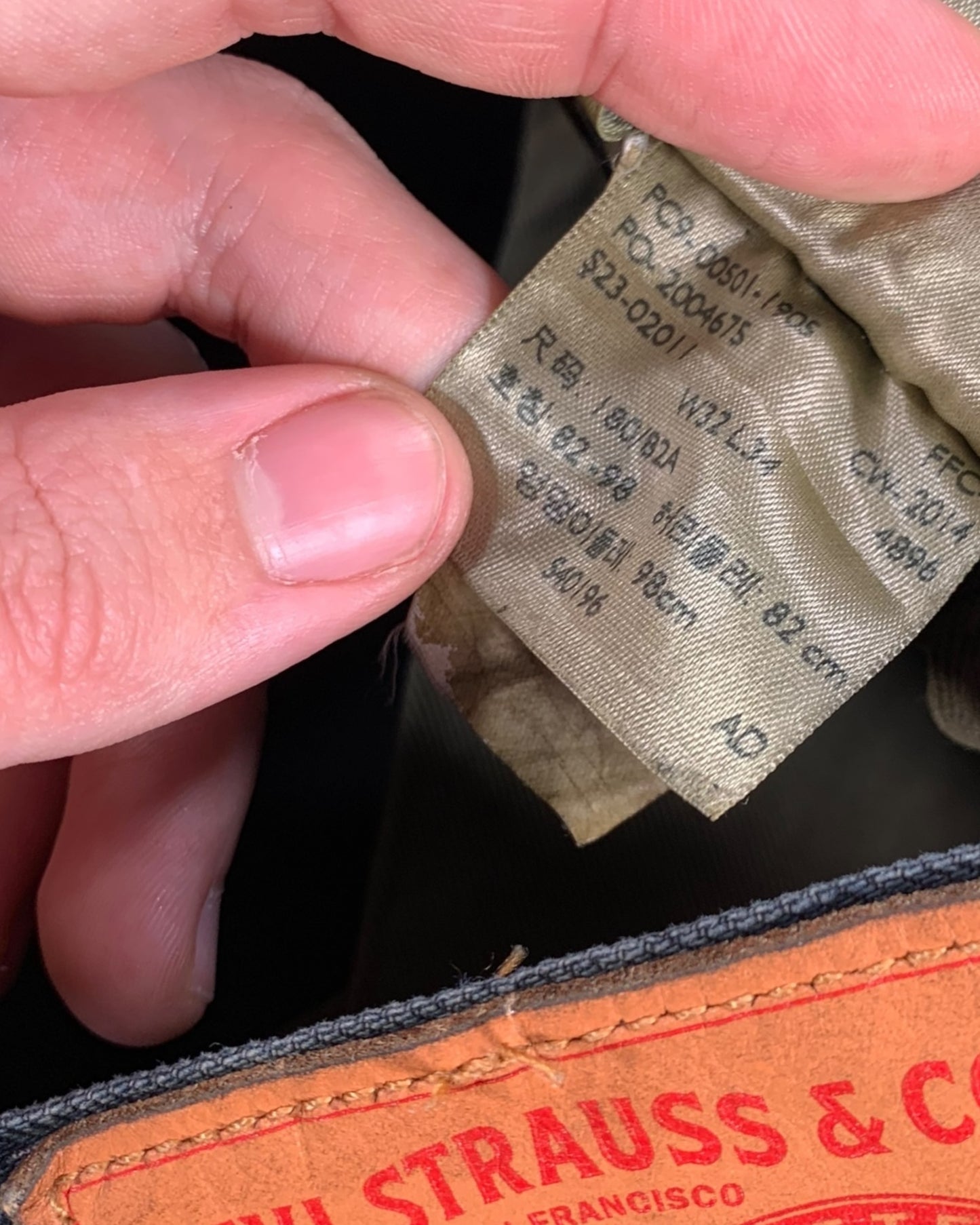 Jean Levi's 501 W32 L34 ( M / US 32 / FR 40 )