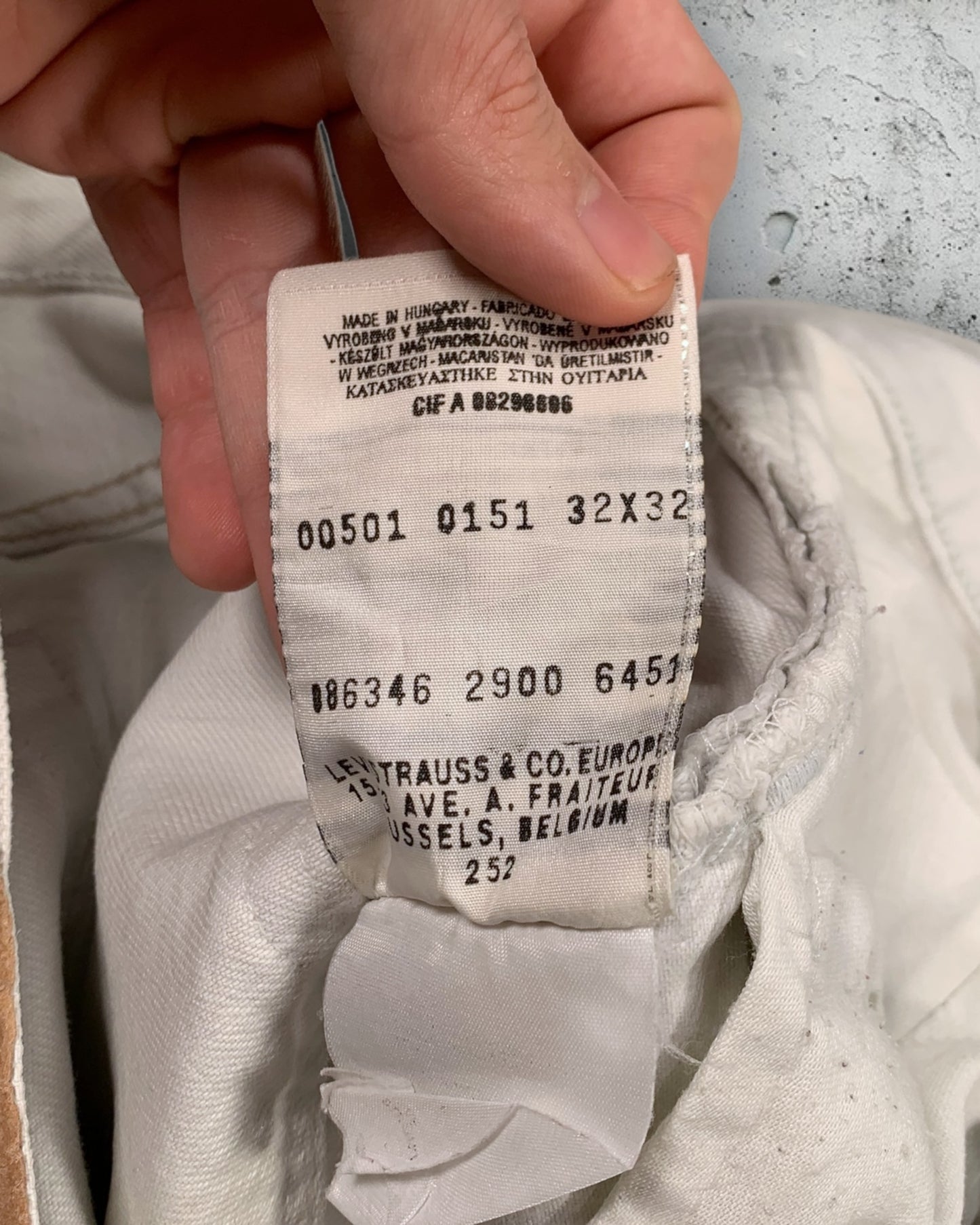 Jean Levi's 501 W32 L32 ( M / US 32 / FR 40 )