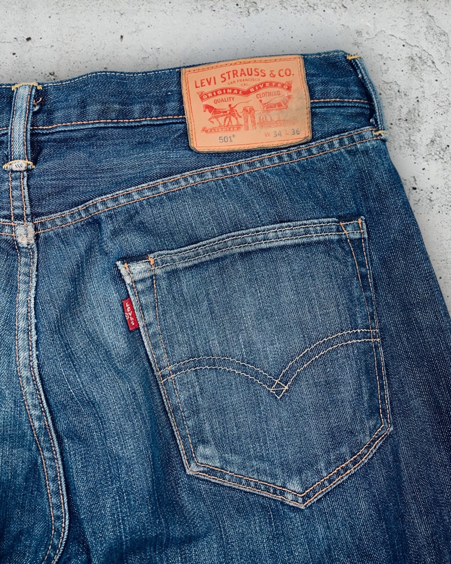 Jean Levi's 501 W34 L36 ( L / US 34 / FR 42-44 )