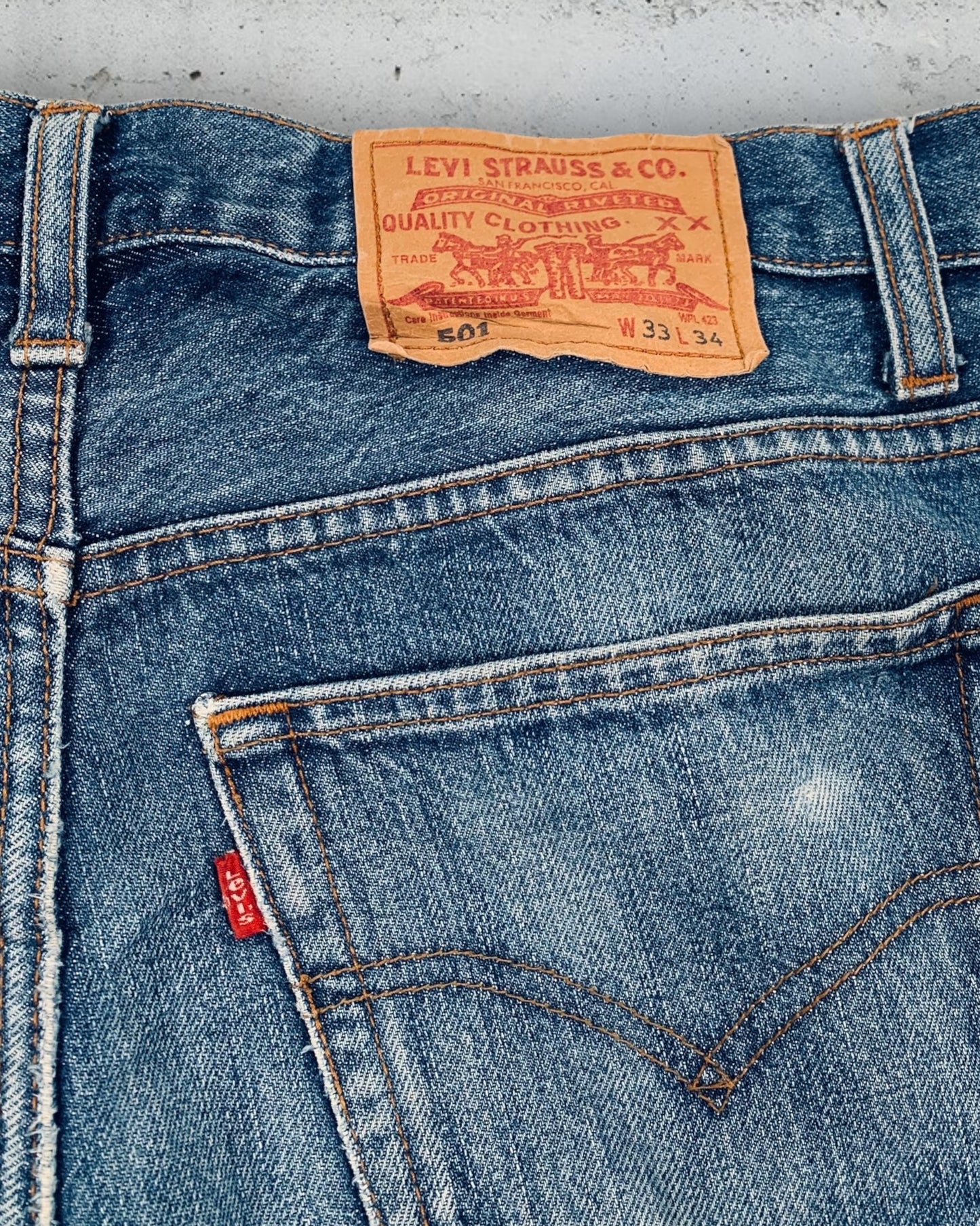 Jean Levi's 501 W33 L34 ( M / US 33 / FR 42 )