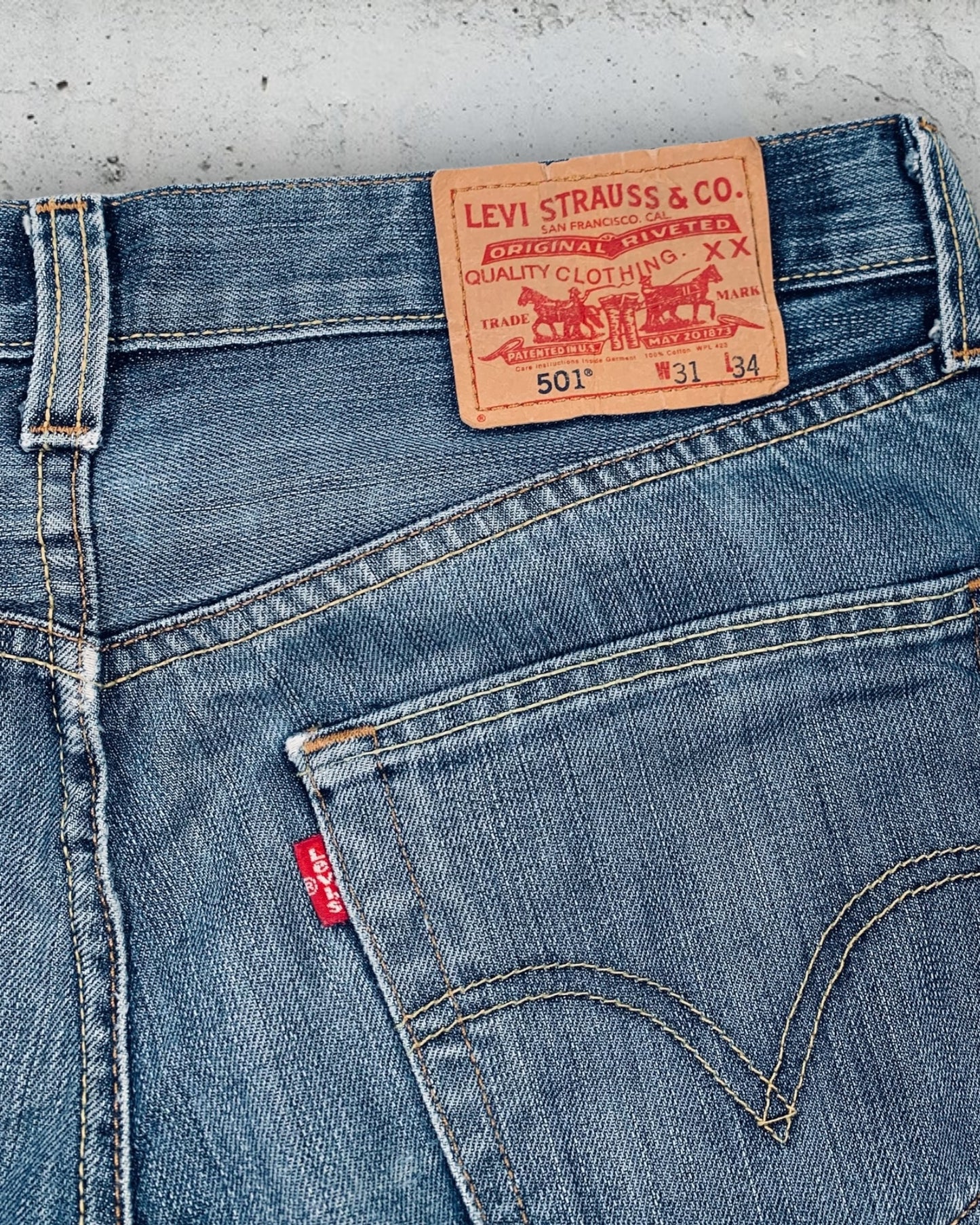 Jean Levi's 501 W31 L34 ( S / US 31 / FR 38-40 )
