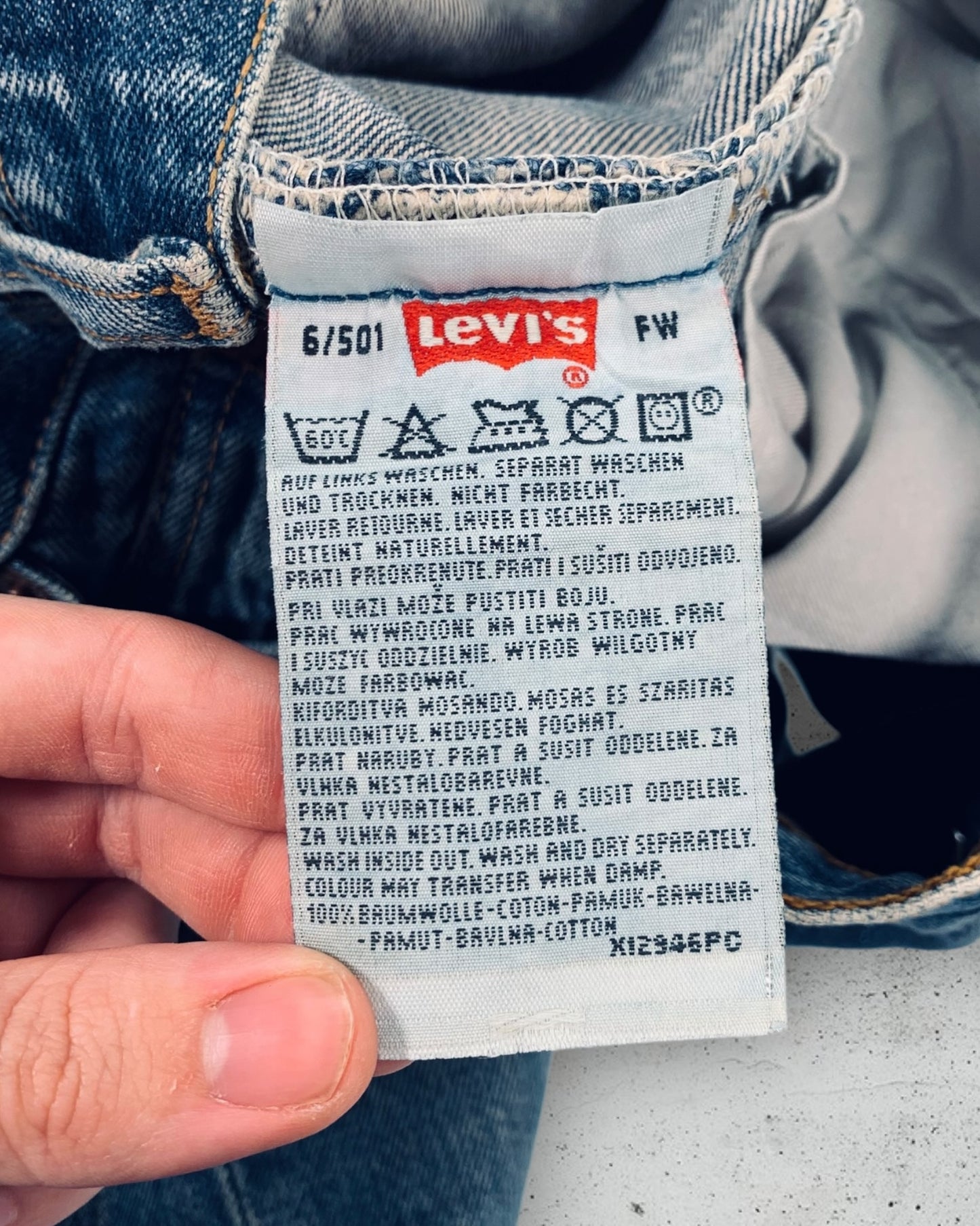 Jean Levi's 501 W28 L32 ( S / US 28 / FR 36 )