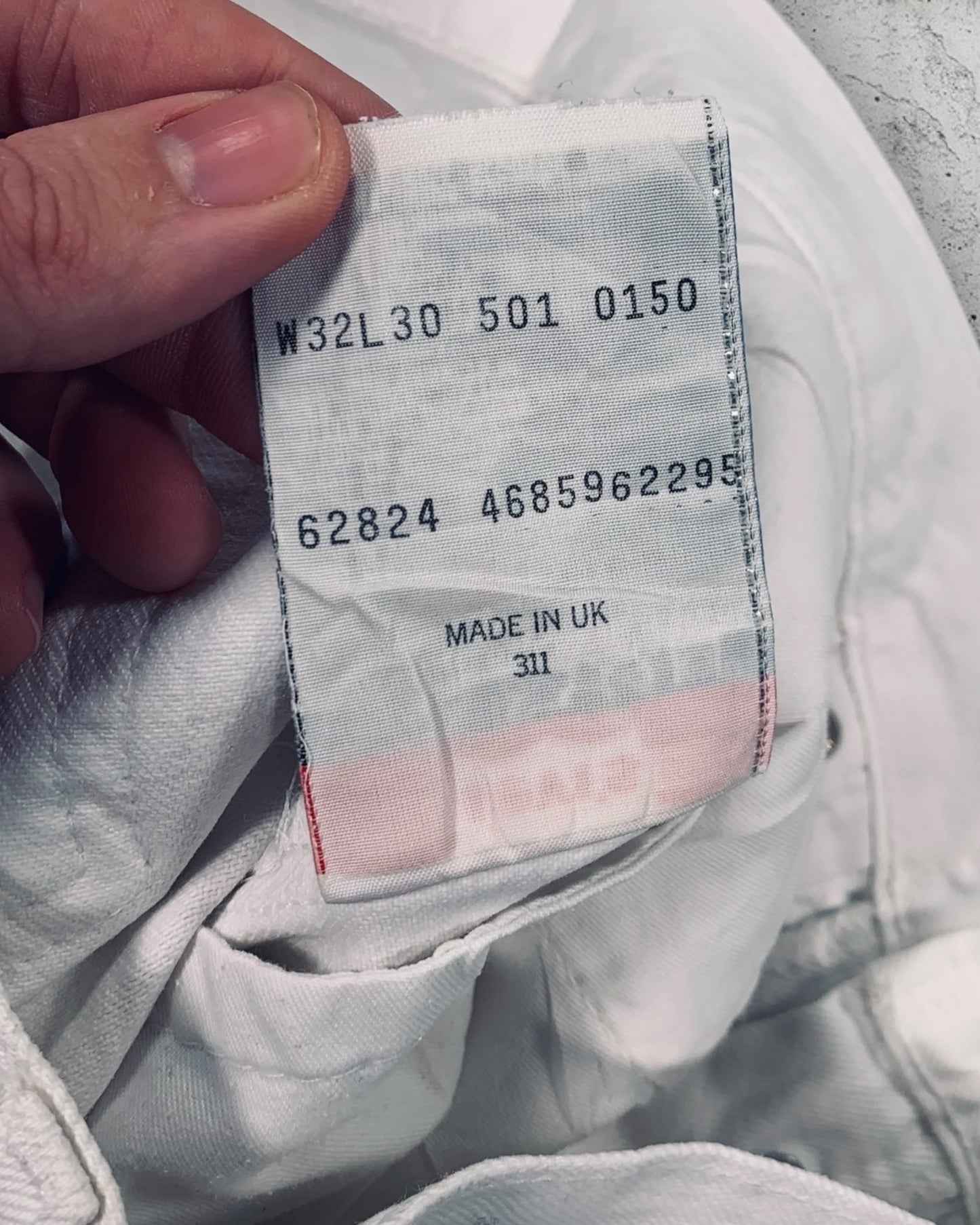 Jean Levi's 501 W32 L30 ( M / US 32 / FR 40 )