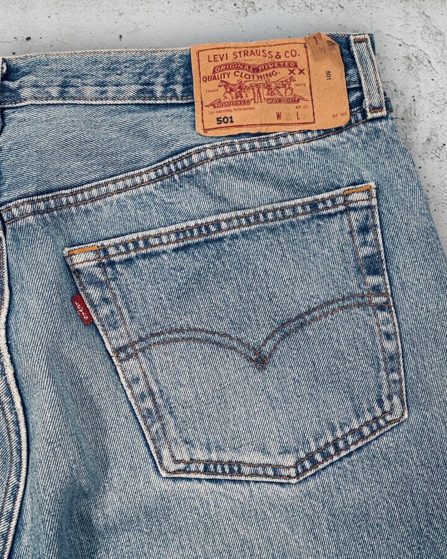 Jean Levi's 501 W38 L34 ( XL / US 38 / FR 48 )