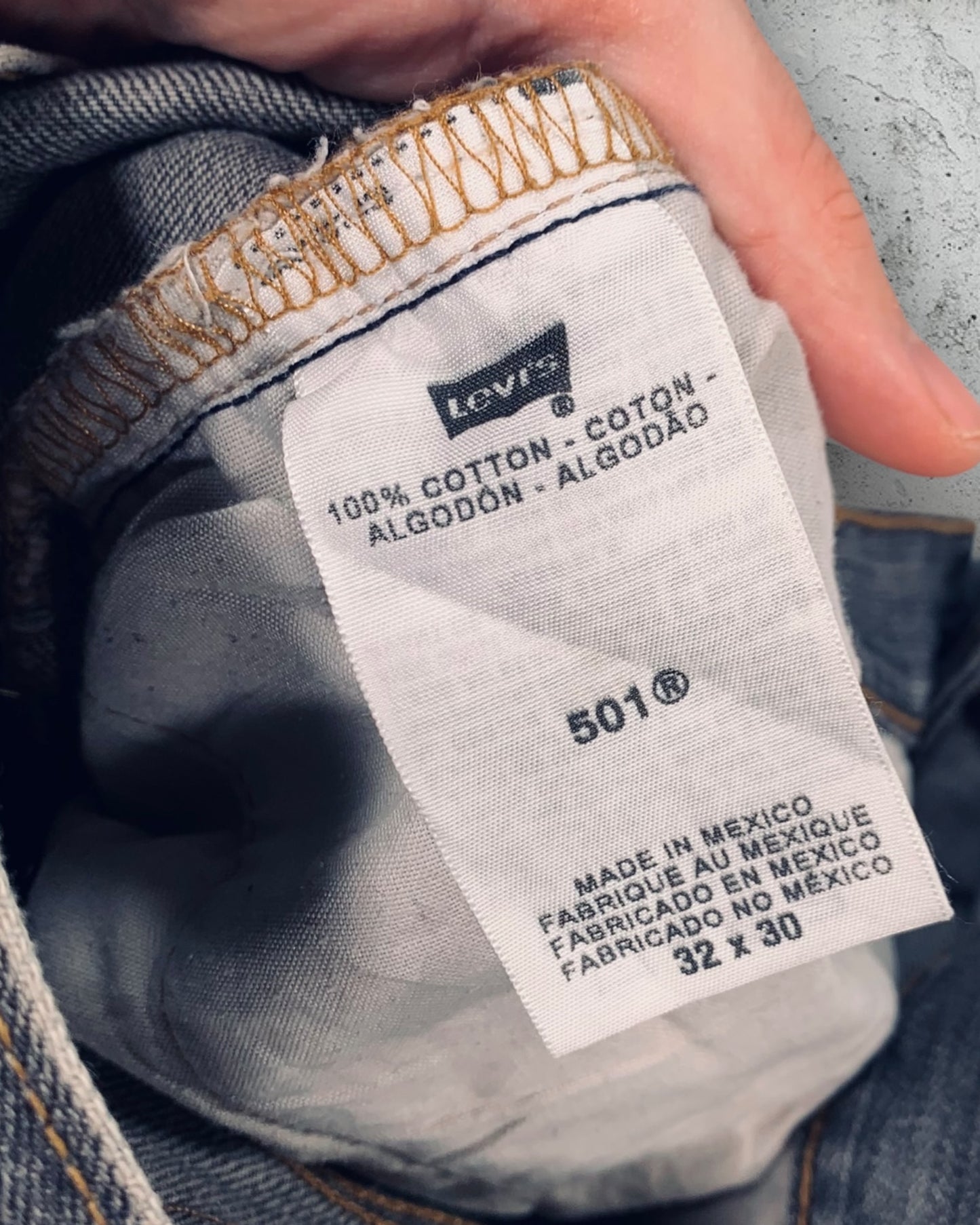 Jean Levi's 501 W32 L30 ( M / US 32 / FR 40 )
