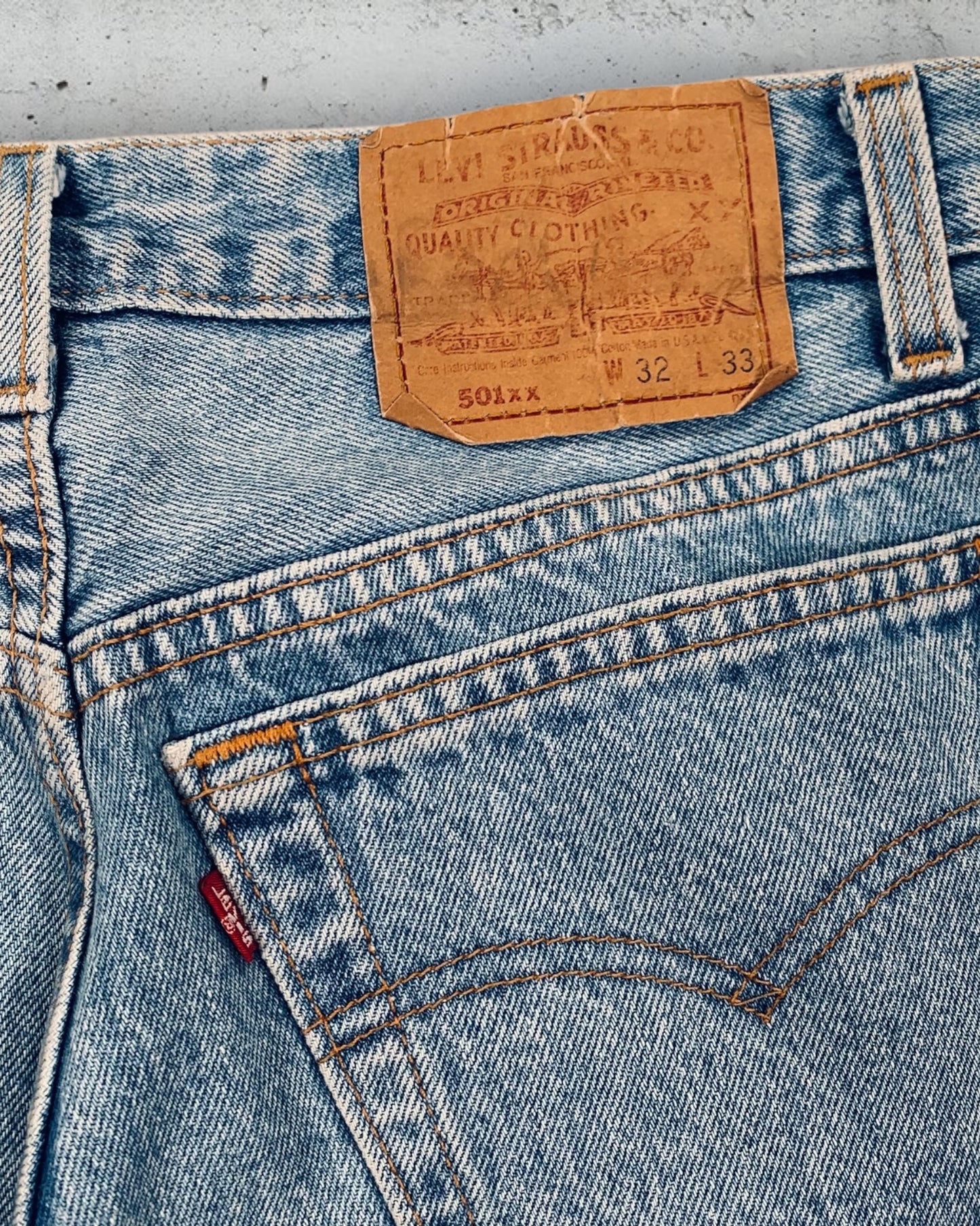 Jean Levi's 501 XX W32 L33 ( M / US 32 / FR 40 )