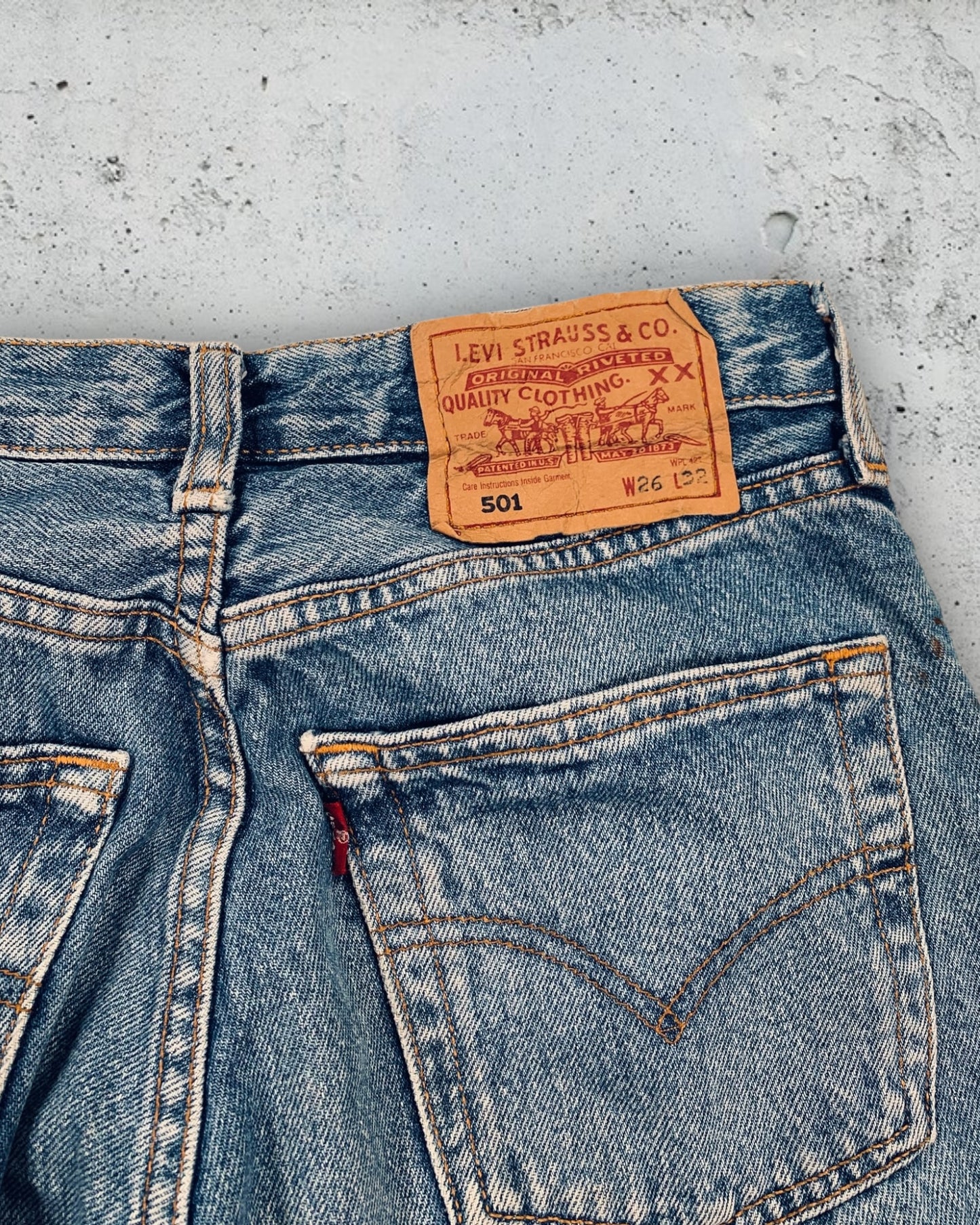 Jean Levi's 501 W26 L32 ( XS / US 26 / FR 34 )