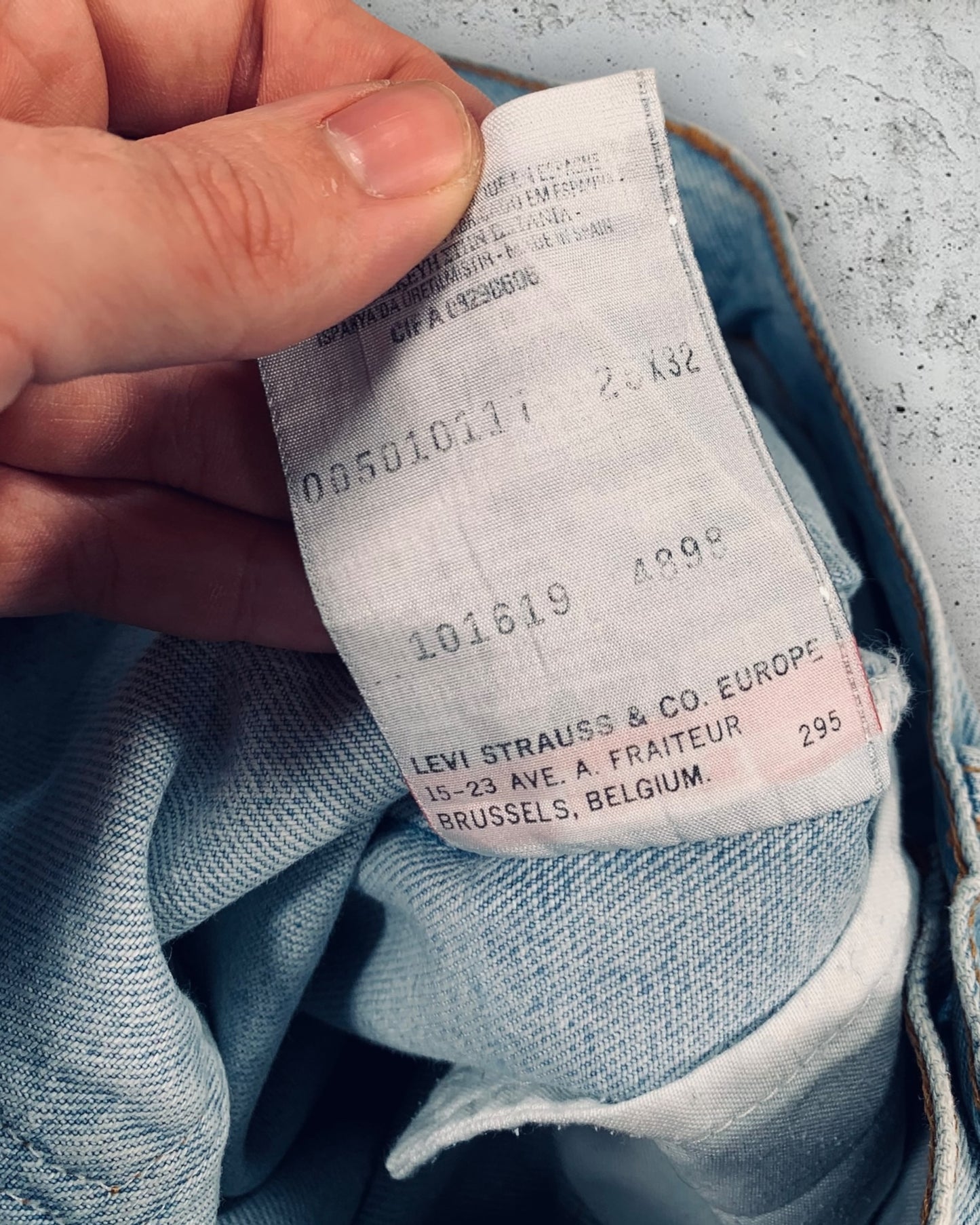 Jean Levi's 501 W25 L32 ( XS / US 25 / FR 34 )