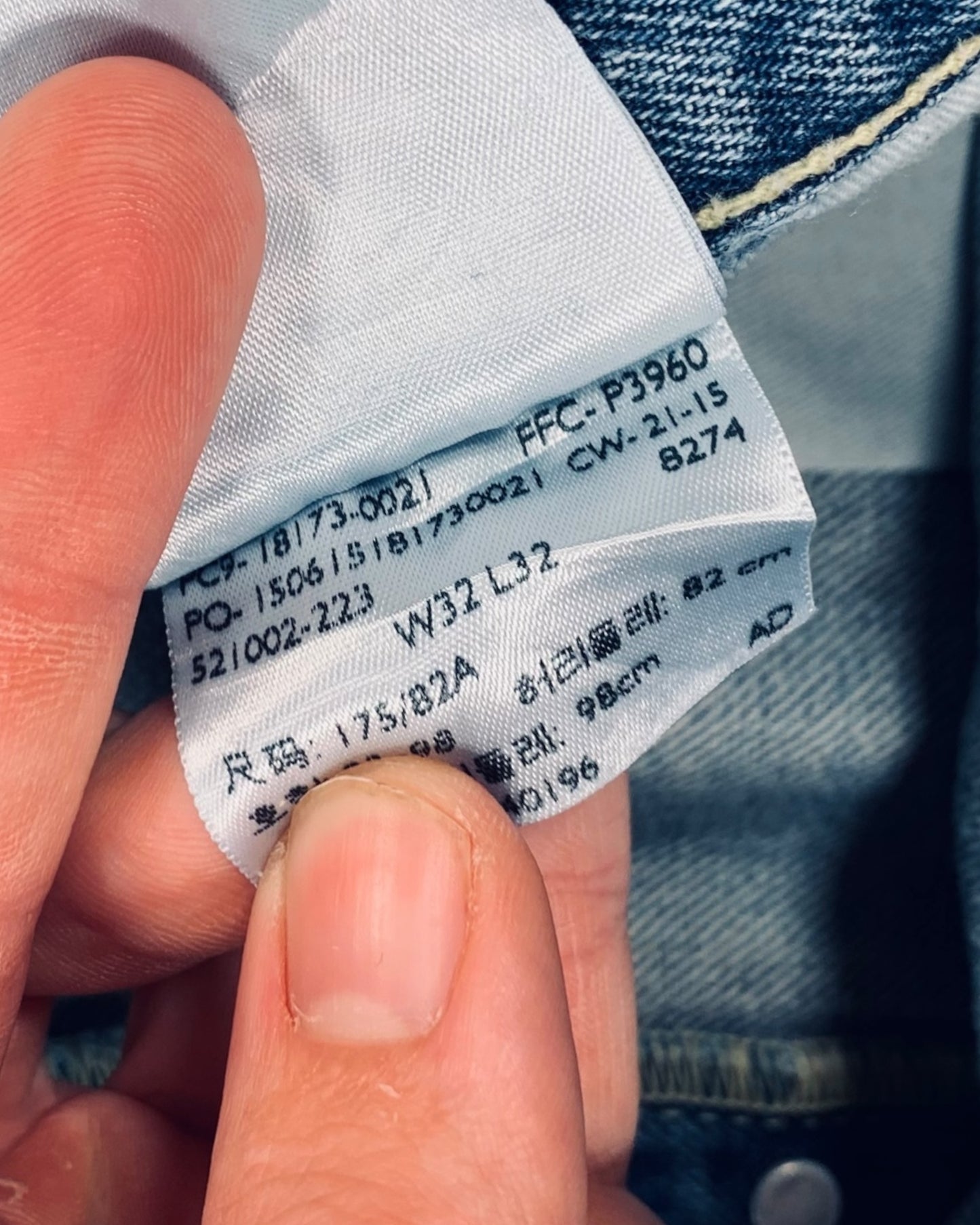 Jean Levi's 501 CT W32 L32 ( M / US 32 / FR 40 )