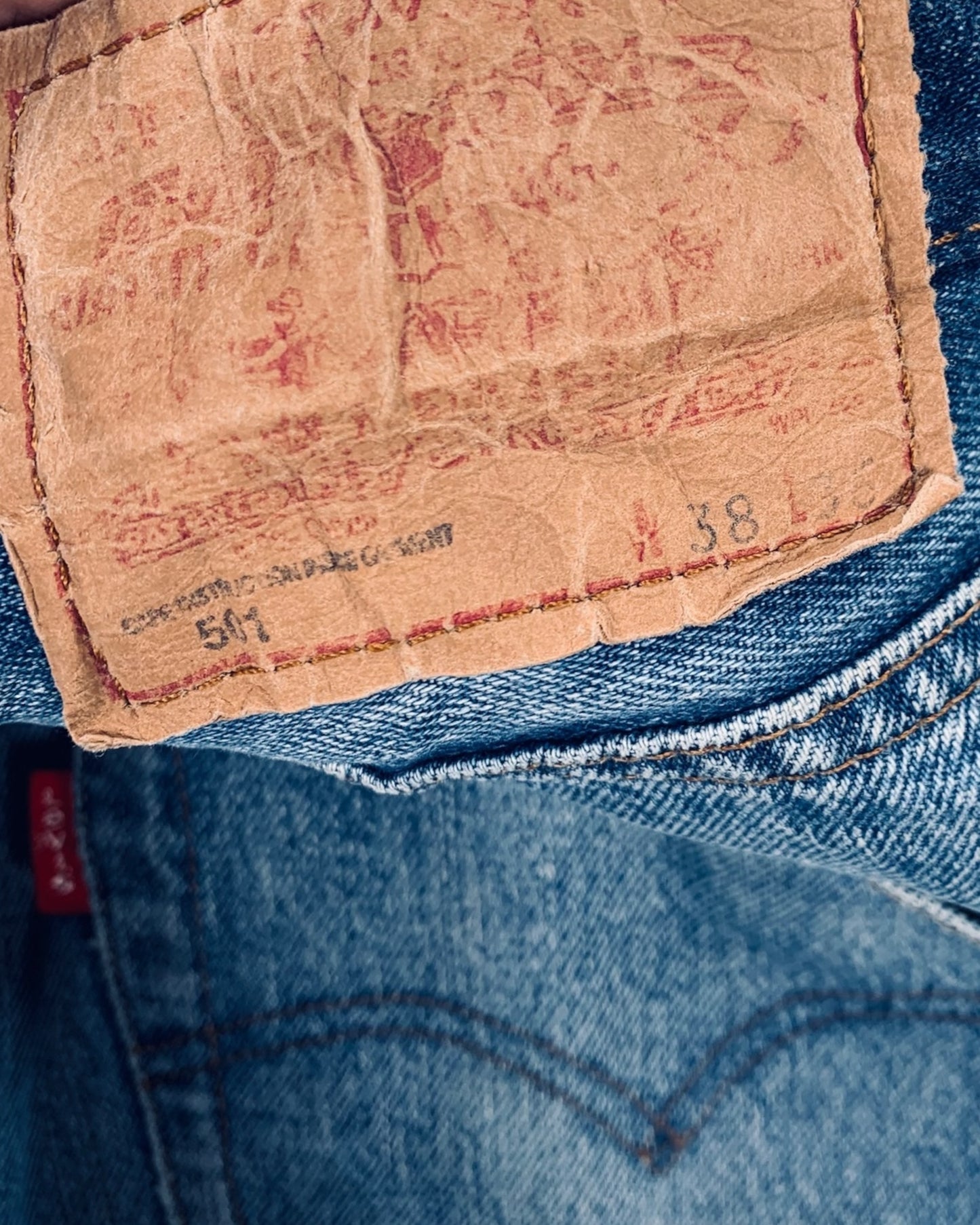 Jean Levi's 501 W38 L36 ( XL / US 38 / FR 48 )