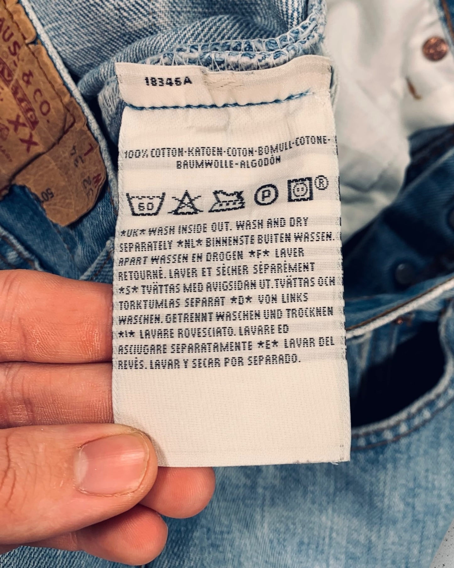 Jean Levi's 501 W32 L34 ( M / US 32 / FR 40 )