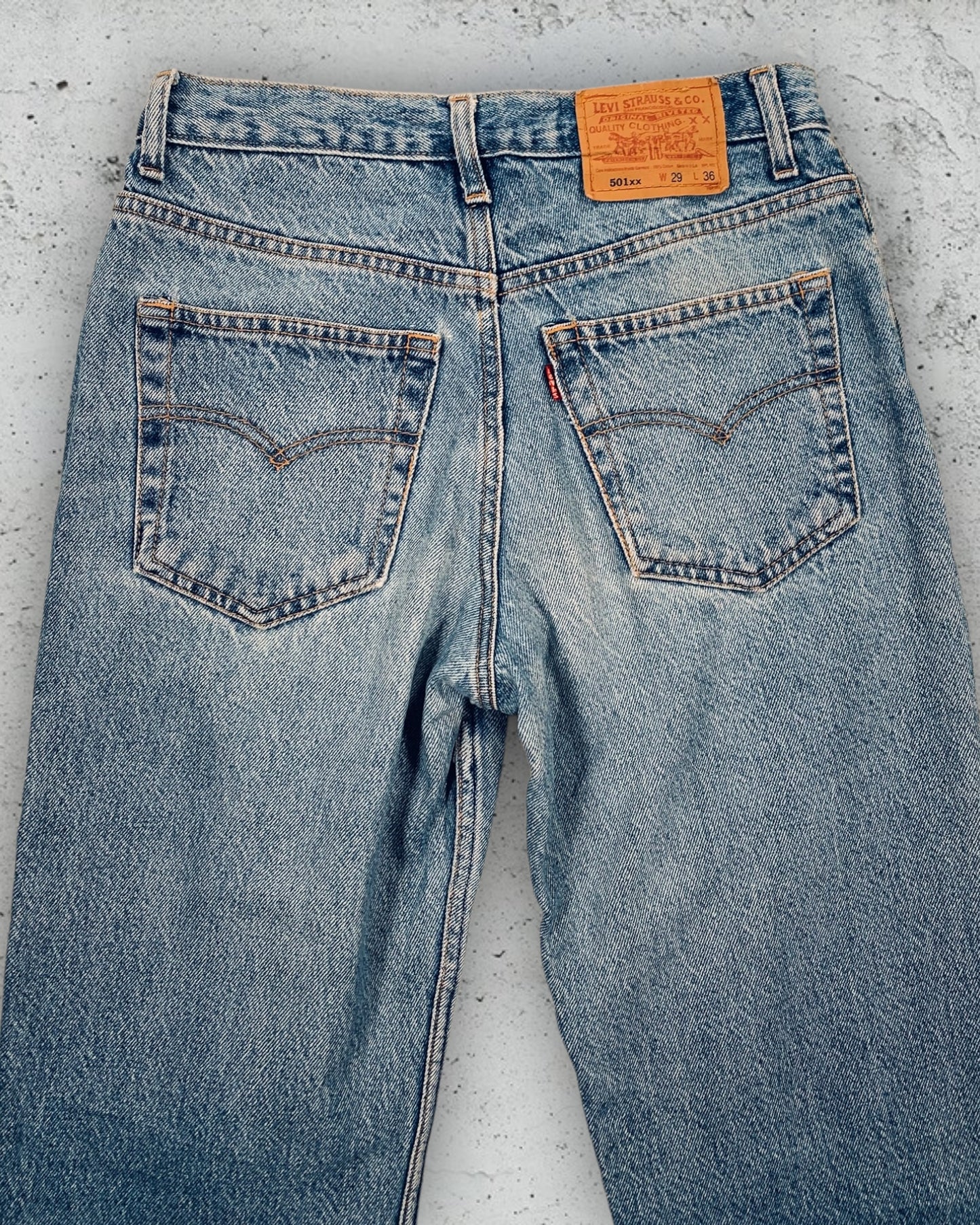 Jean Levi's 501 XX W29 L36 ( S / US 29 / FR 36-38 )