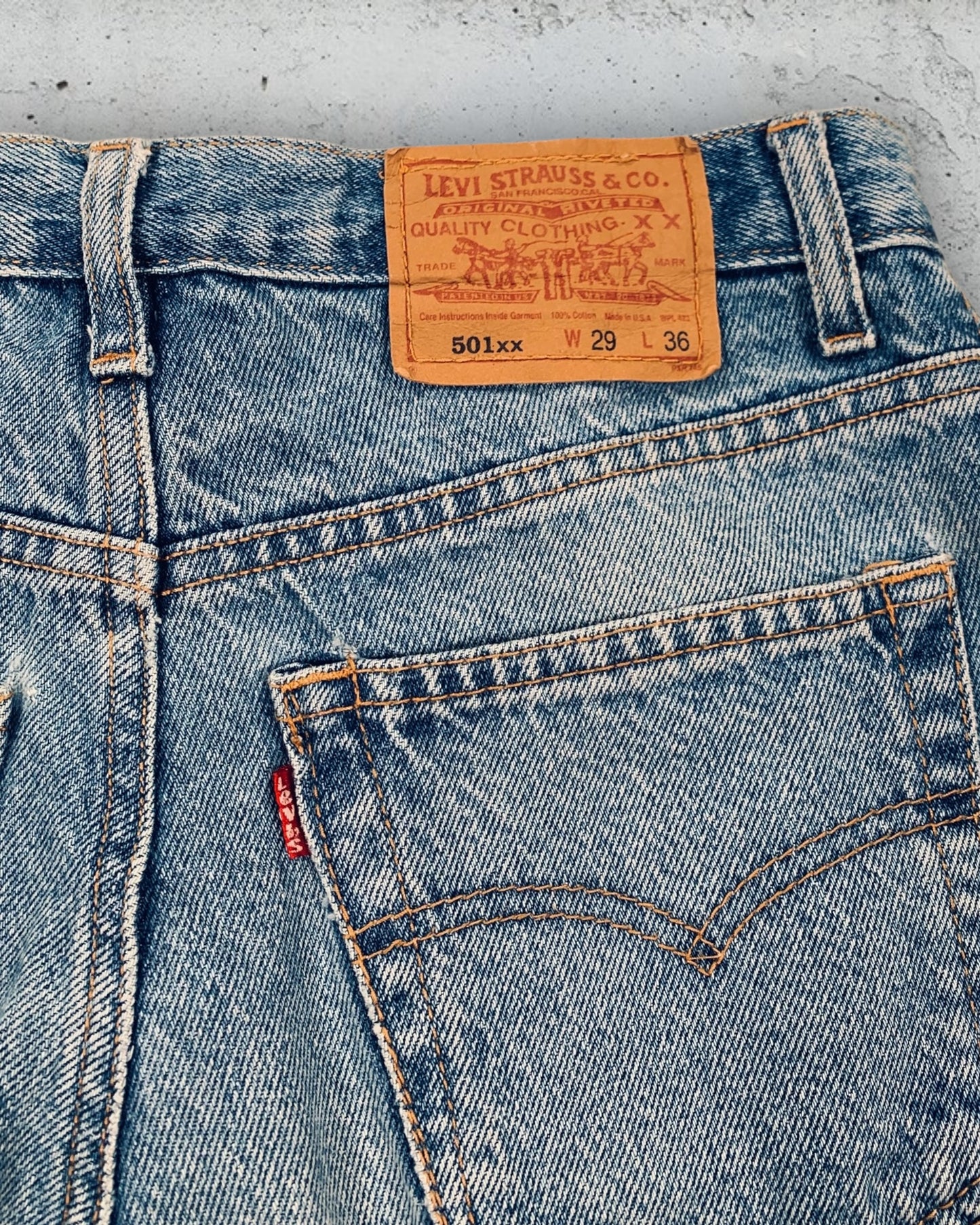 Jean Levi's 501 XX W29 L36 ( S / US 29 / FR 36-38 )
