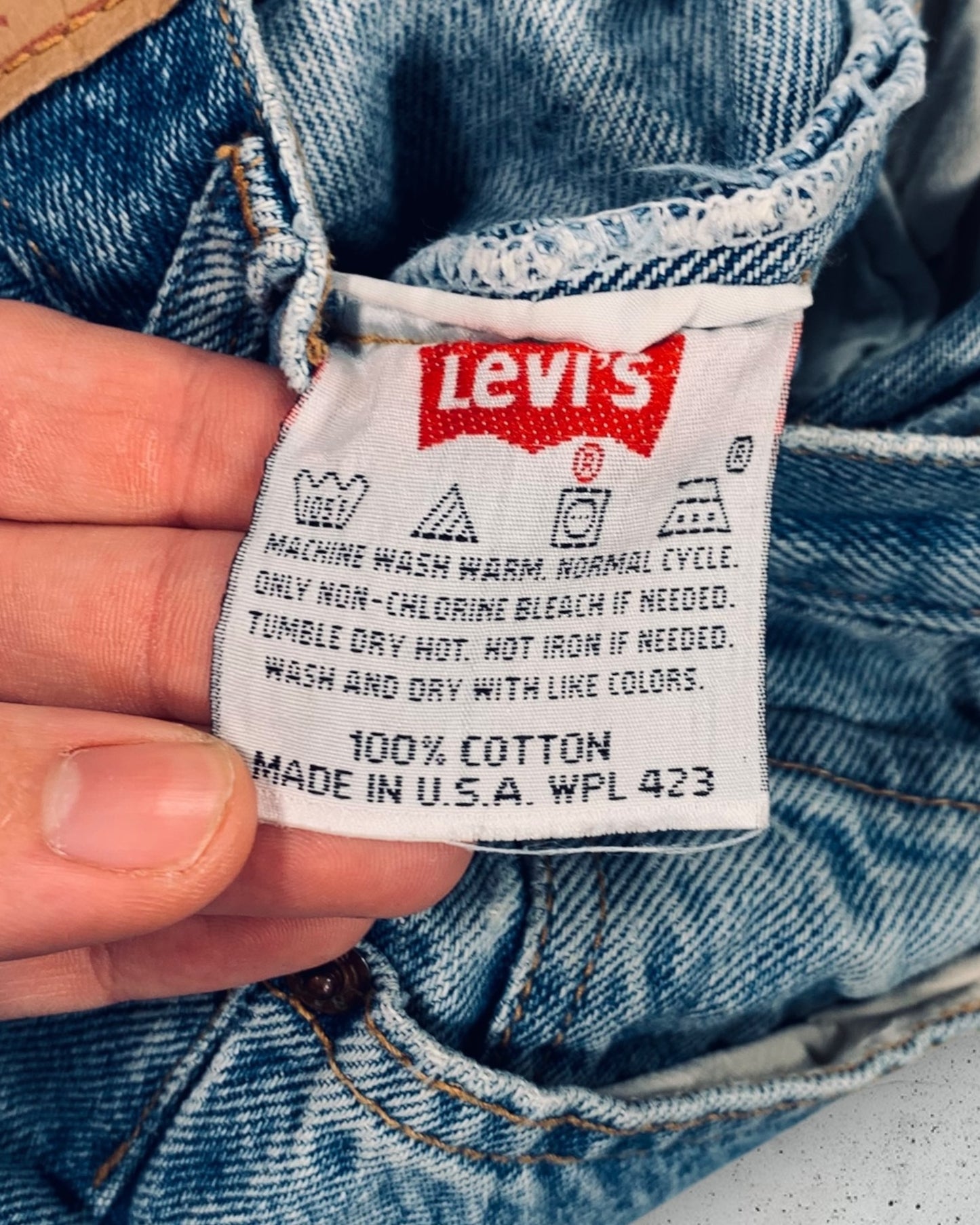 Jean Levi's 501 XX W29 L36 ( S / US 29 / FR 36-38 )