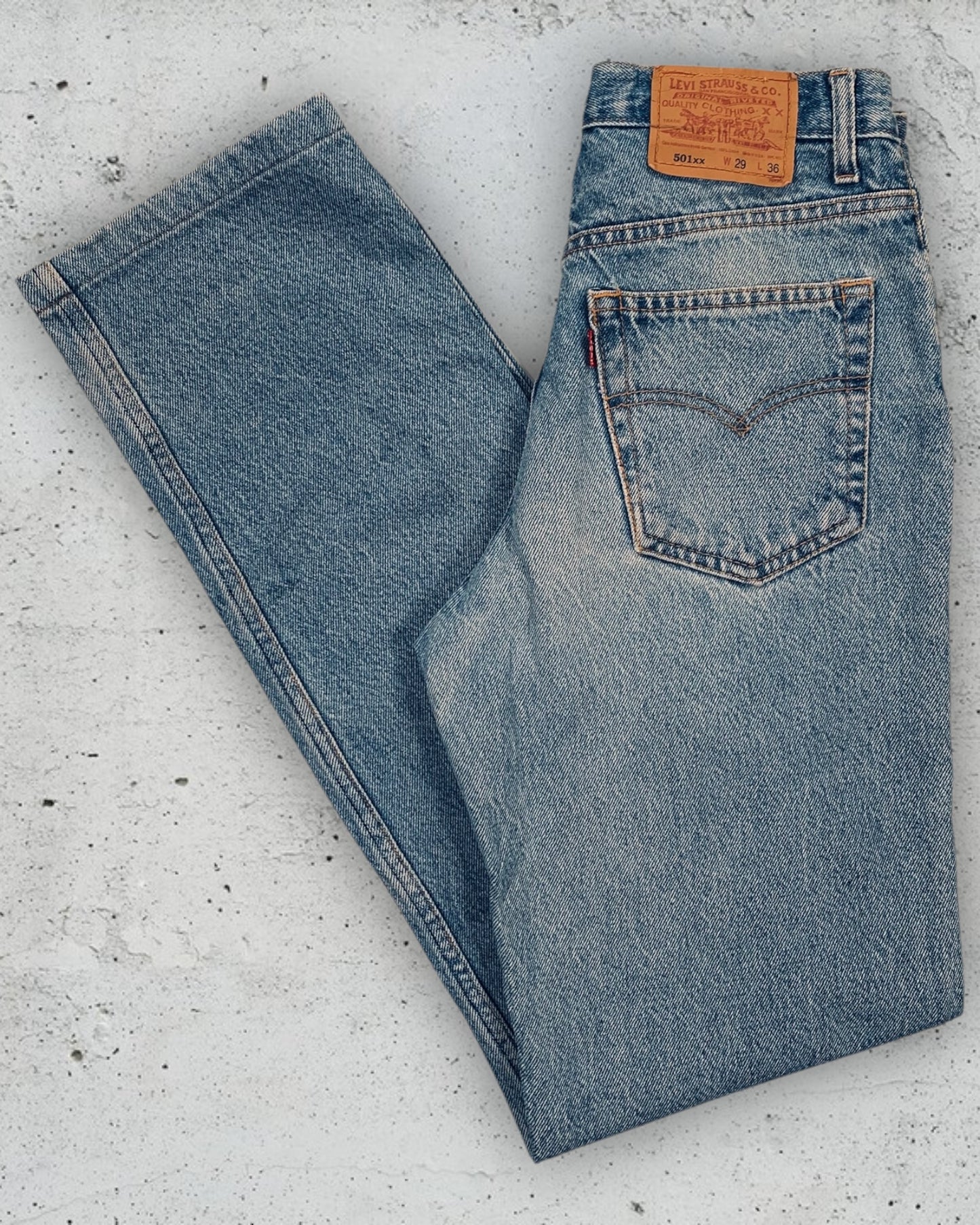 Jean Levi's 501 XX W29 L36 ( S / US 29 / FR 36-38 )