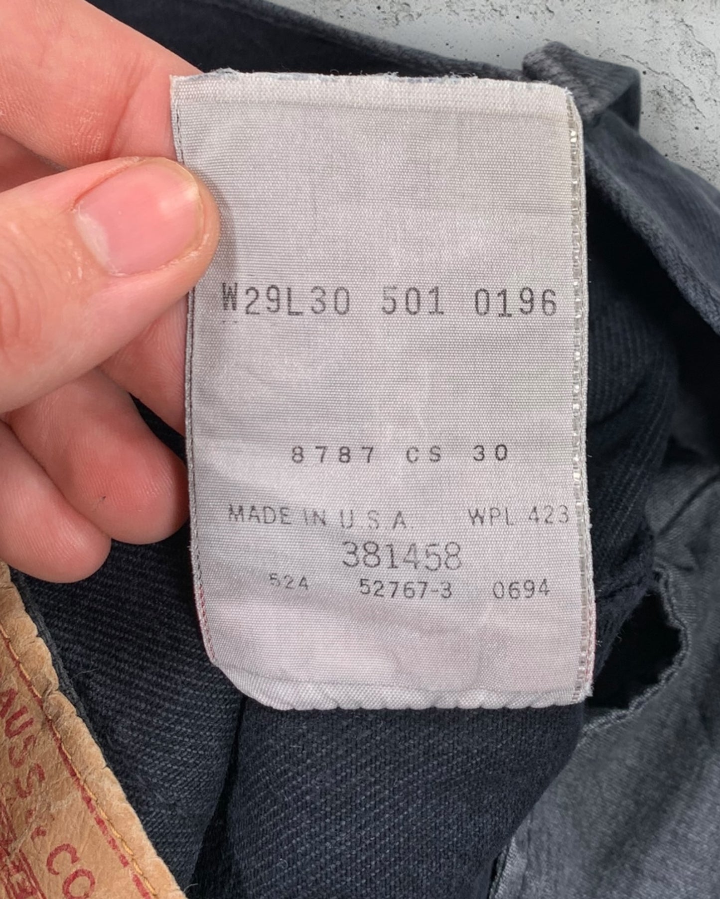 Jean Levi's 501 W29 L30 ( S / US 29 / FR 36-38 )