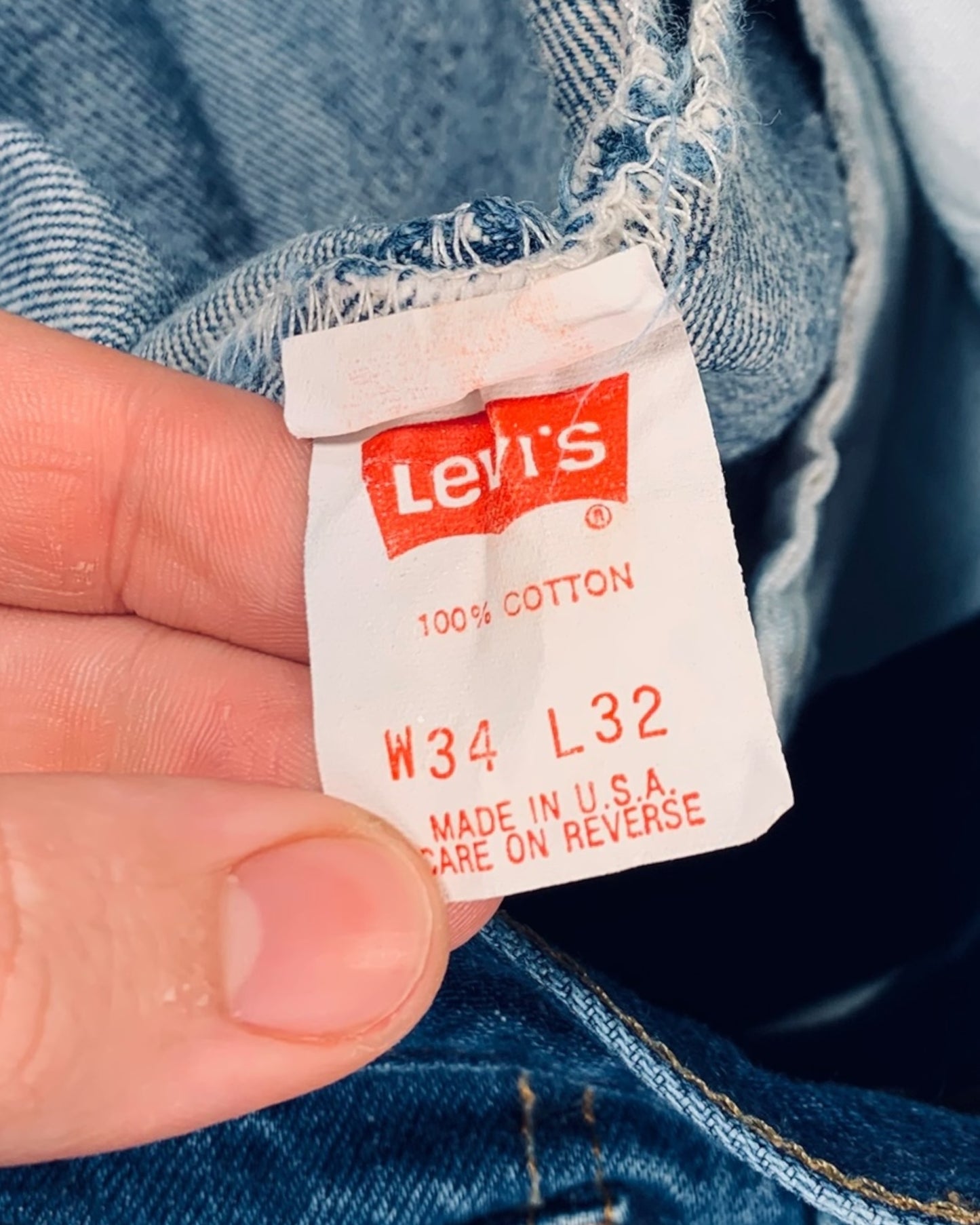 Jean Levi's 501 W34 L32 ( L / US 34 / FR 42-44 )