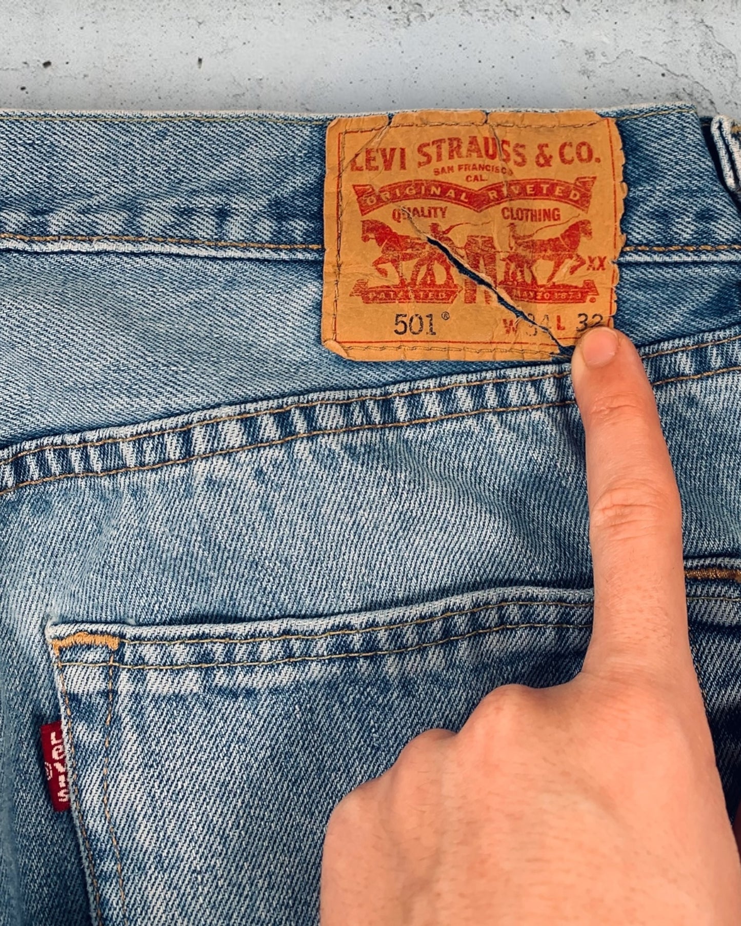 Jean Levi's 501 W34 L32 ( L / US 34 / FR 42-44 )