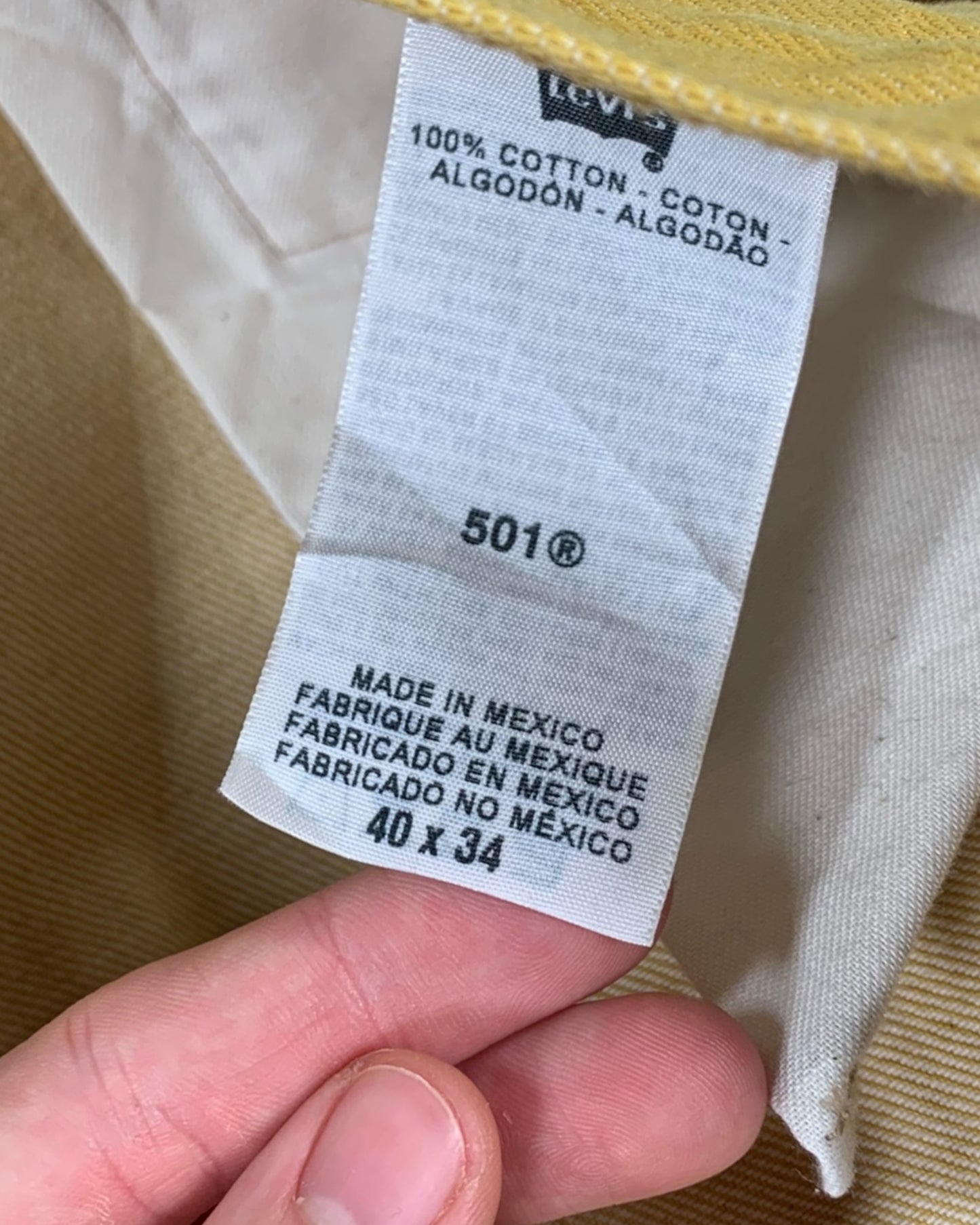 Jean Levi's 501 W40 L34 ( XL / US 40 / FR 50 )