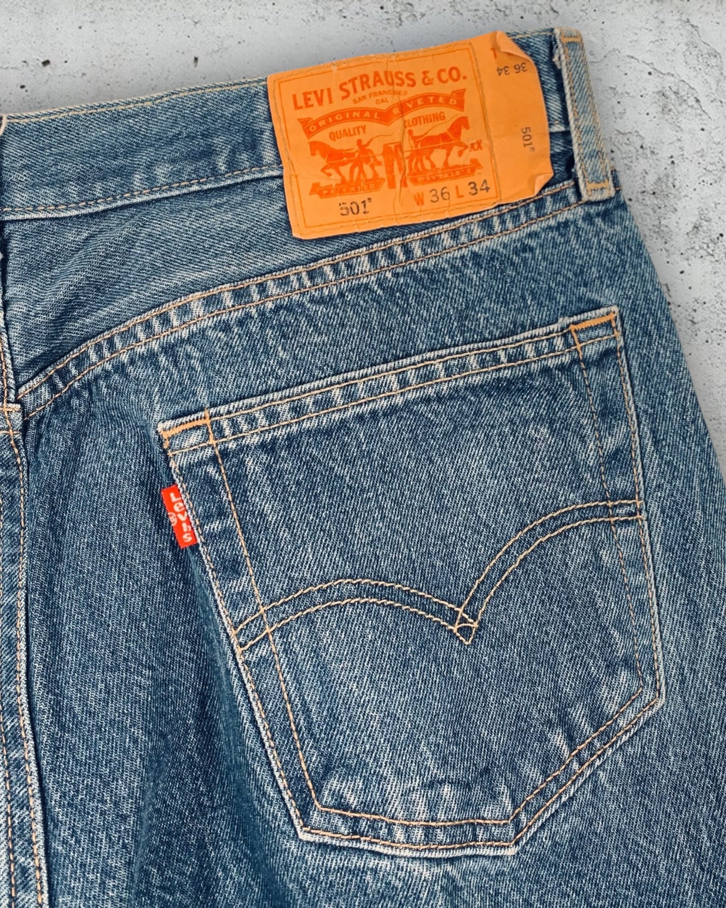 Jean Levi's 501 W36 L34 ( L / US 36 / FR 44-46 )