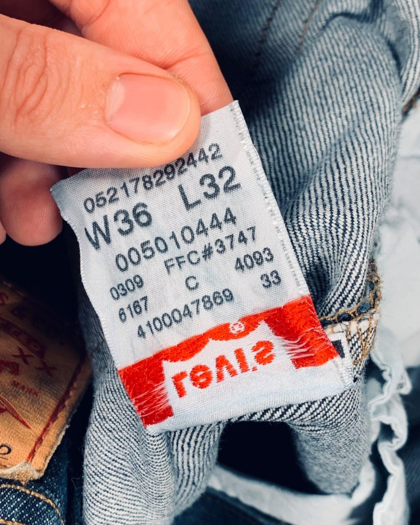 Jean Levi's 501 W36 L32 ( L / US 36 / FR 44-46 )
