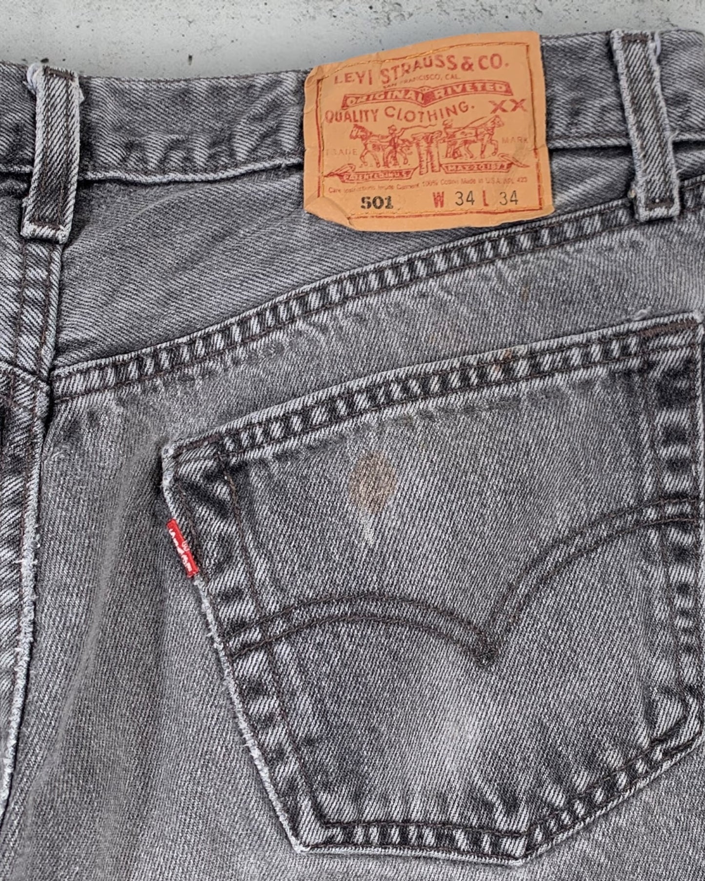 Jean Levi's 501 W34 L34 ( L / US 34 / FR 42-44 )