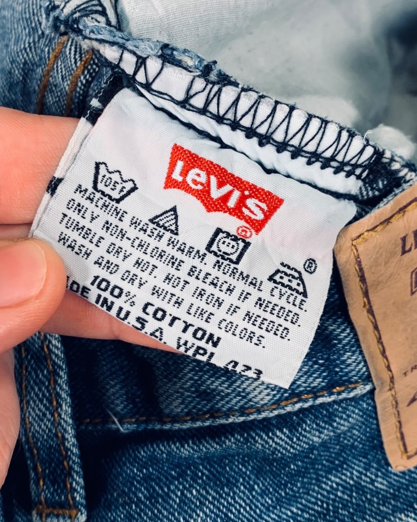 Jean Levi's 501 W36 ( L / US 36 / FR 44-46 )
