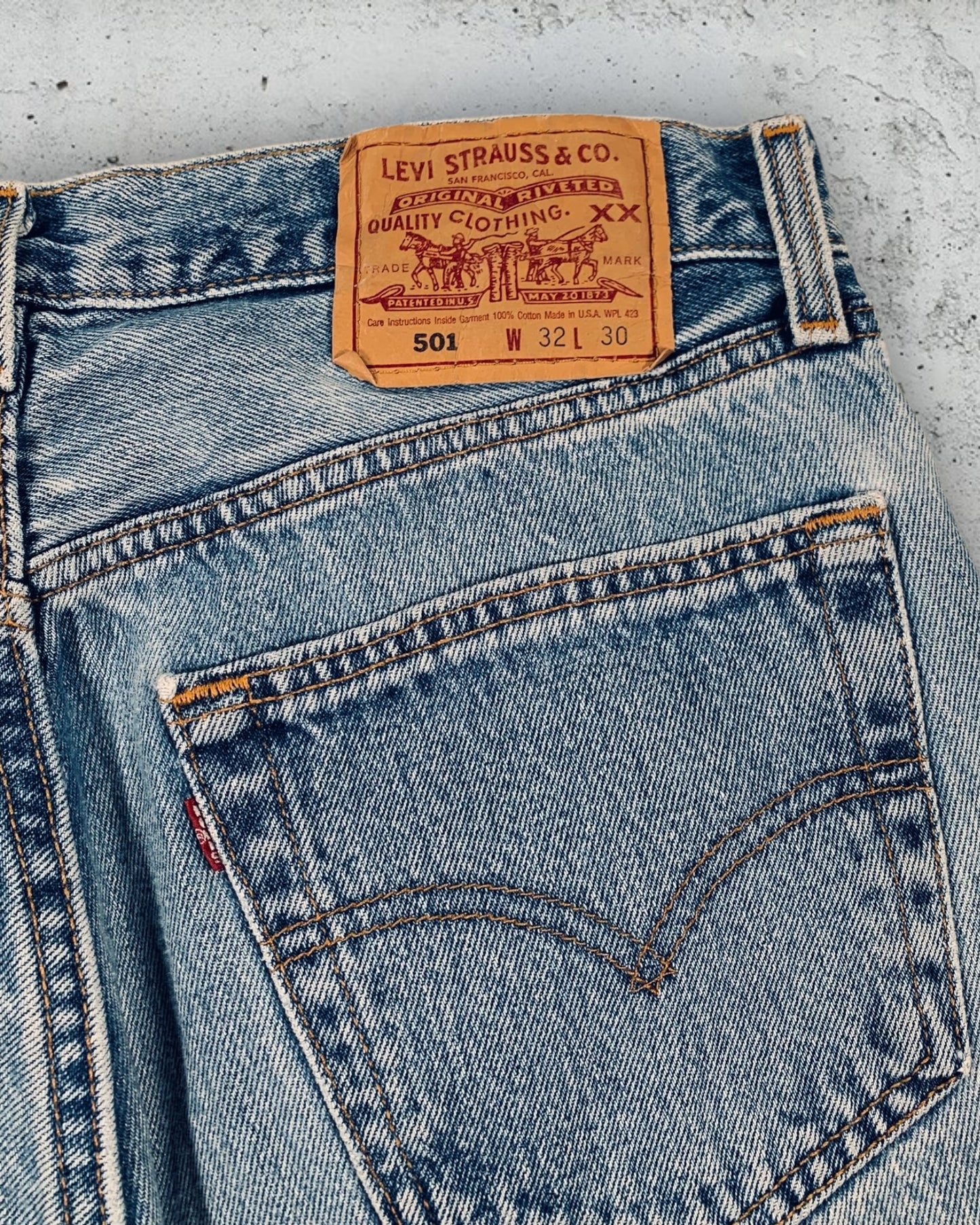 Jean Levi's 501 W32 L30 ( M / US 32 / FR 40 )