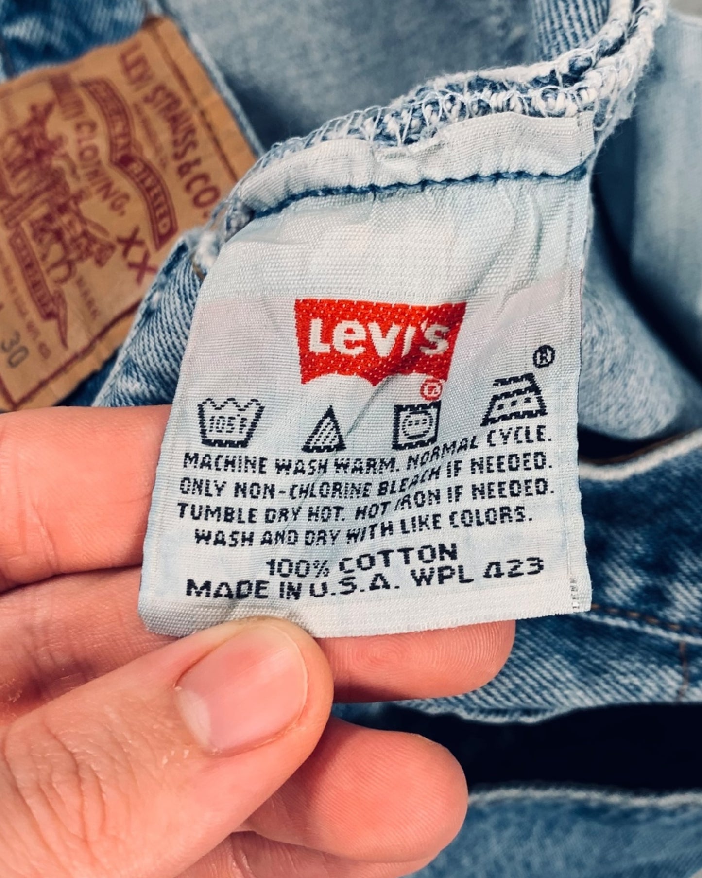 Jean Levi's 501 W32 L30 ( M / US 32 / FR 40 )