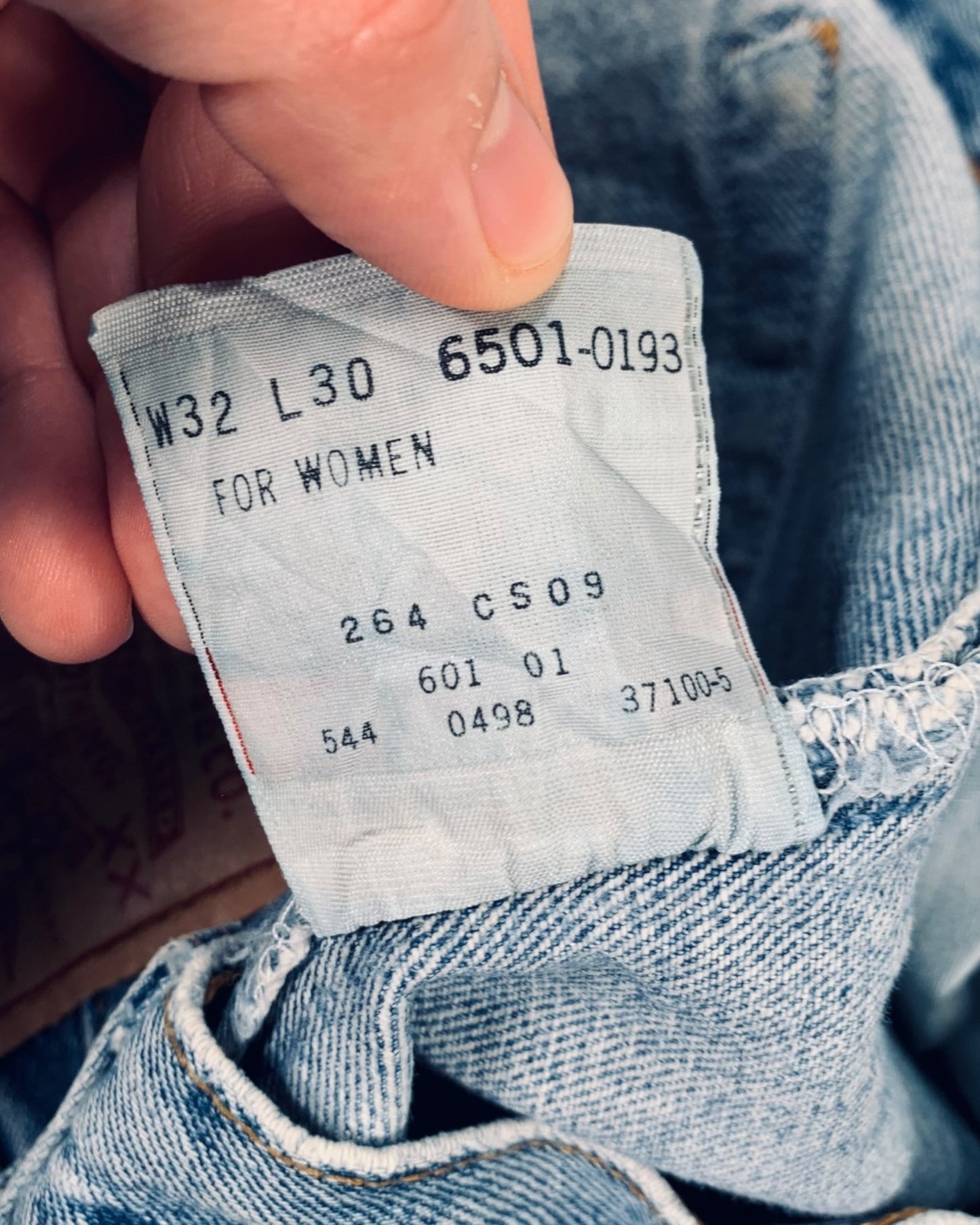 Jean Levi's 501 W32 L30 ( M / US 32 / FR 40 )