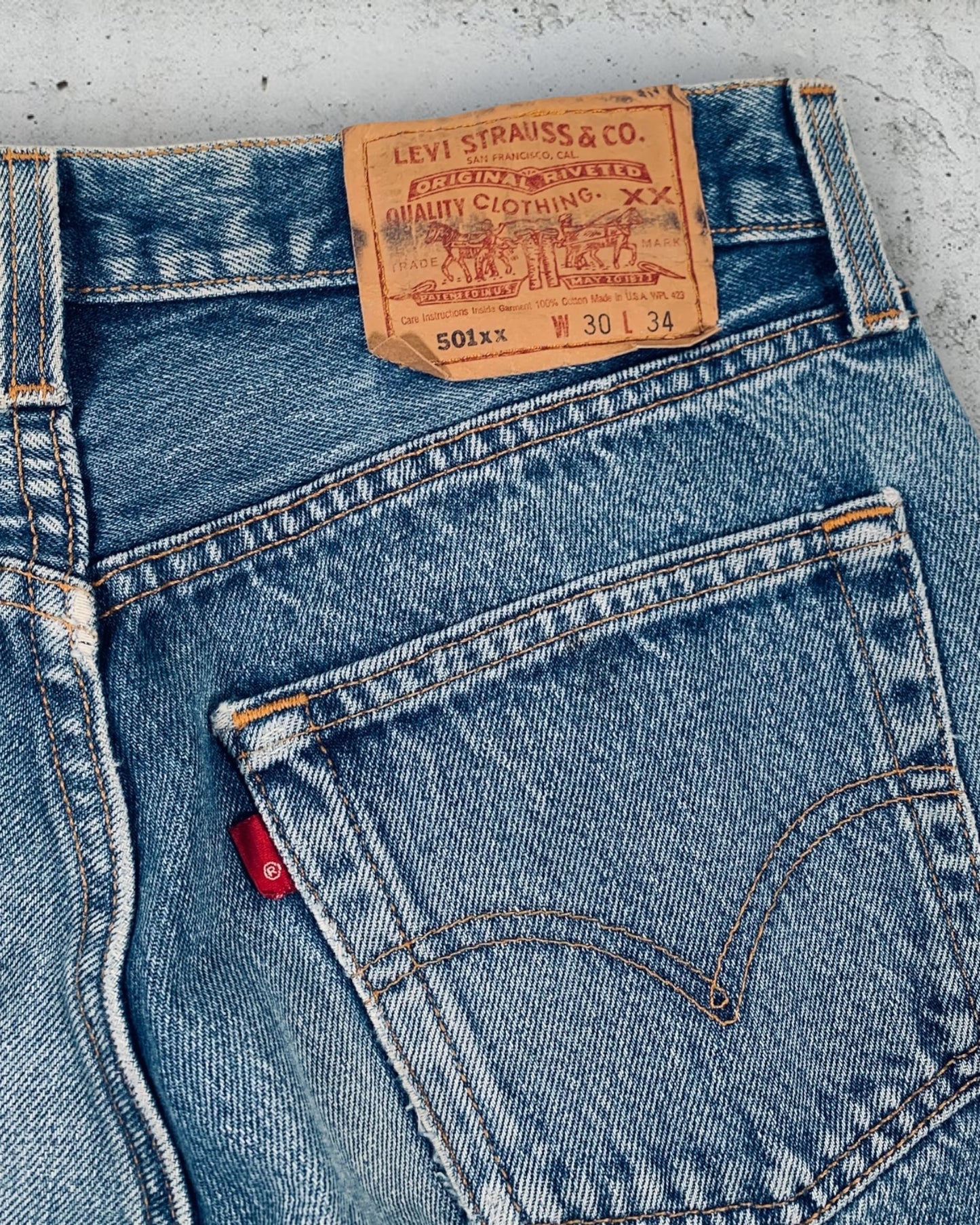 Jean Levi's 501 XX W30 L34 ( S / US 30 / FR 38 )
