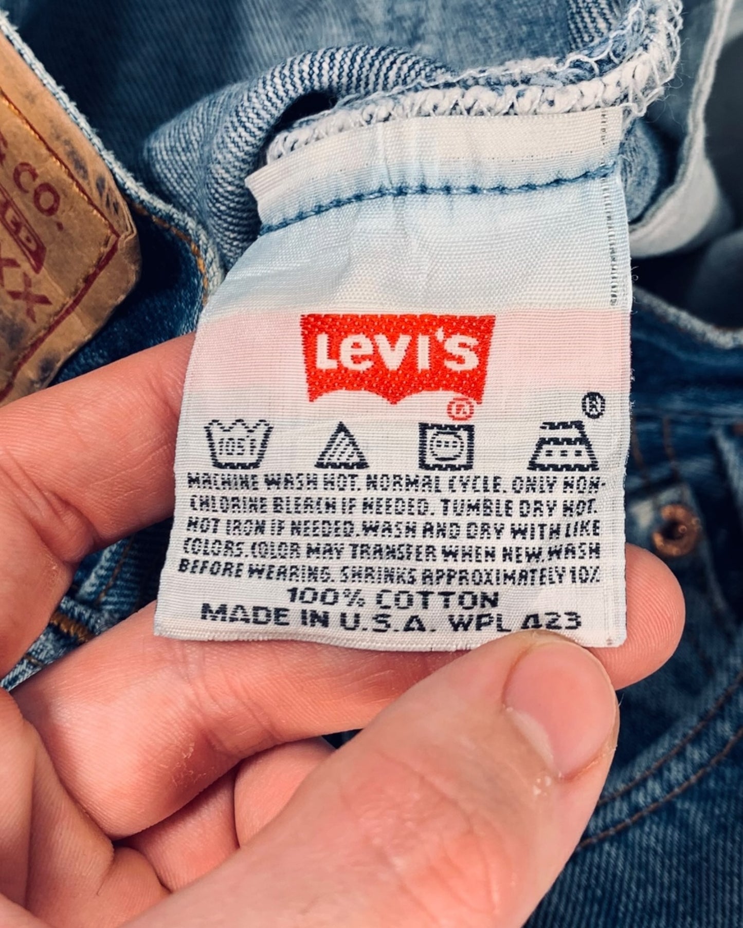 Jean Levi's 501 XX W30 L34 ( S / US 30 / FR 38 )
