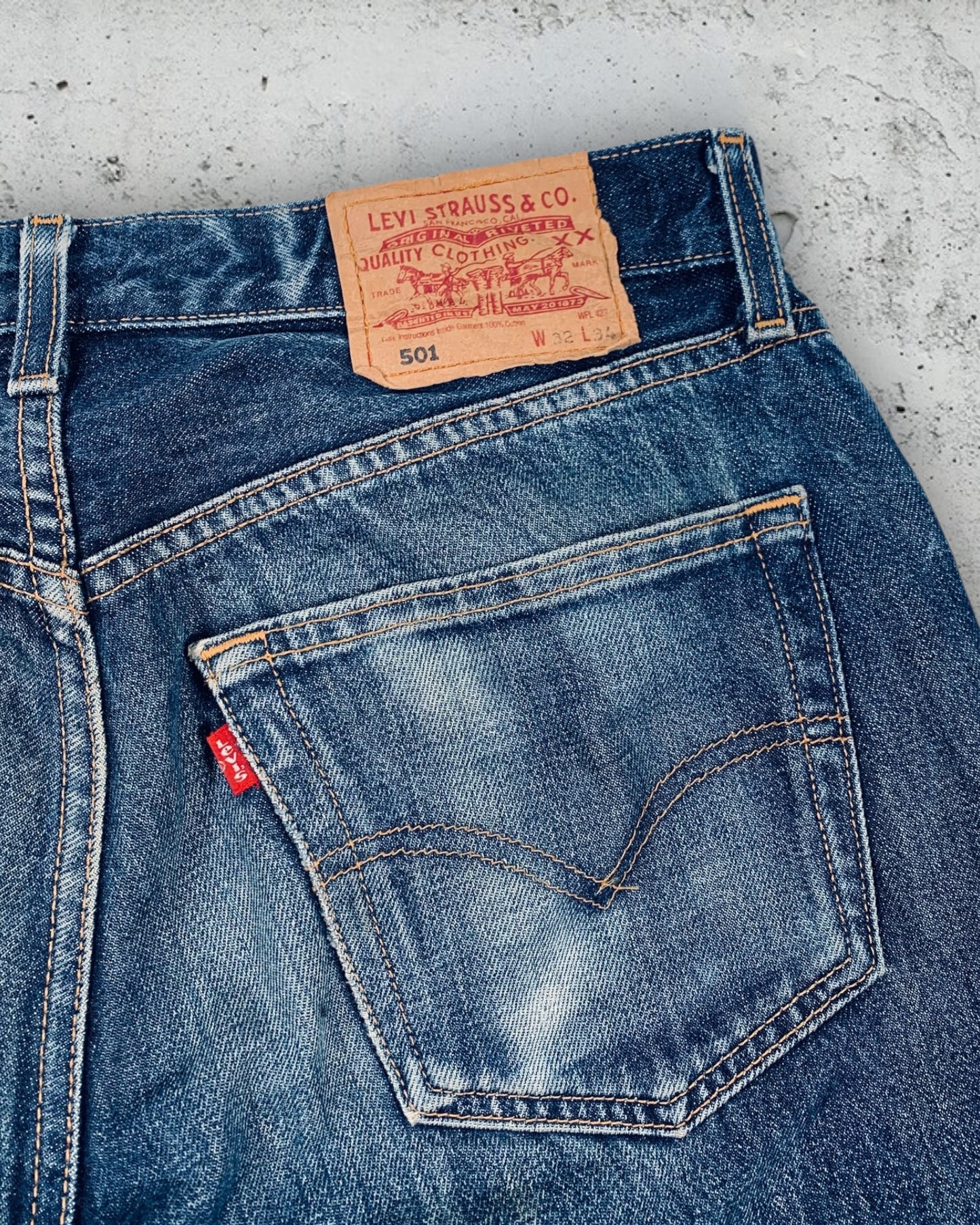 Jean Levi's 501 W32 L34 ( M / US 32 / FR 40 )